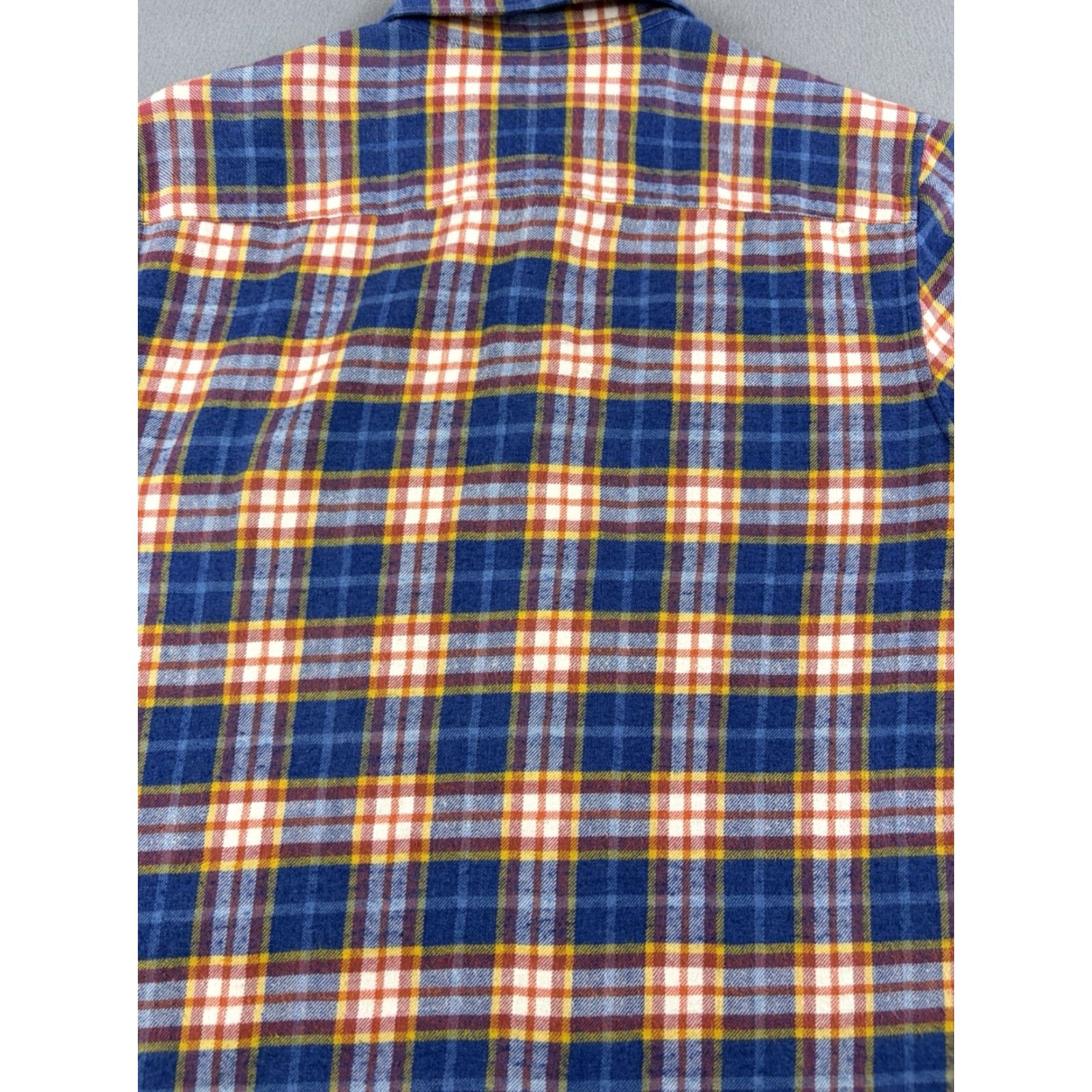 Vintage VINTAGE APC Rue Madame Paris Shirt Mens XS Blue Plaid Heavy Flannel Button Up Size US XS / EU 42 / 0 - 5 Thumbnail