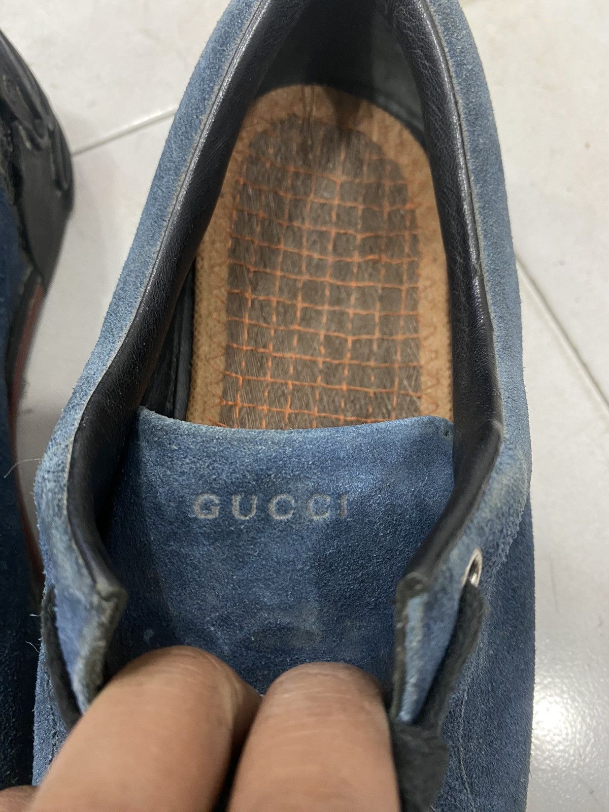 Gucci Gucci Blue suade Size US 6.5 / EU 39-40 - 9 Thumbnail