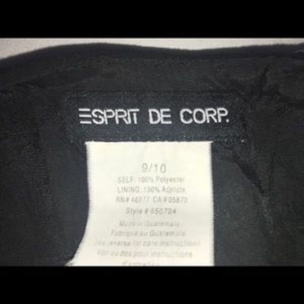 Esprit Esprit De Corp little black dress Size L / US 10 / IT 46 - 2 Thumbnail