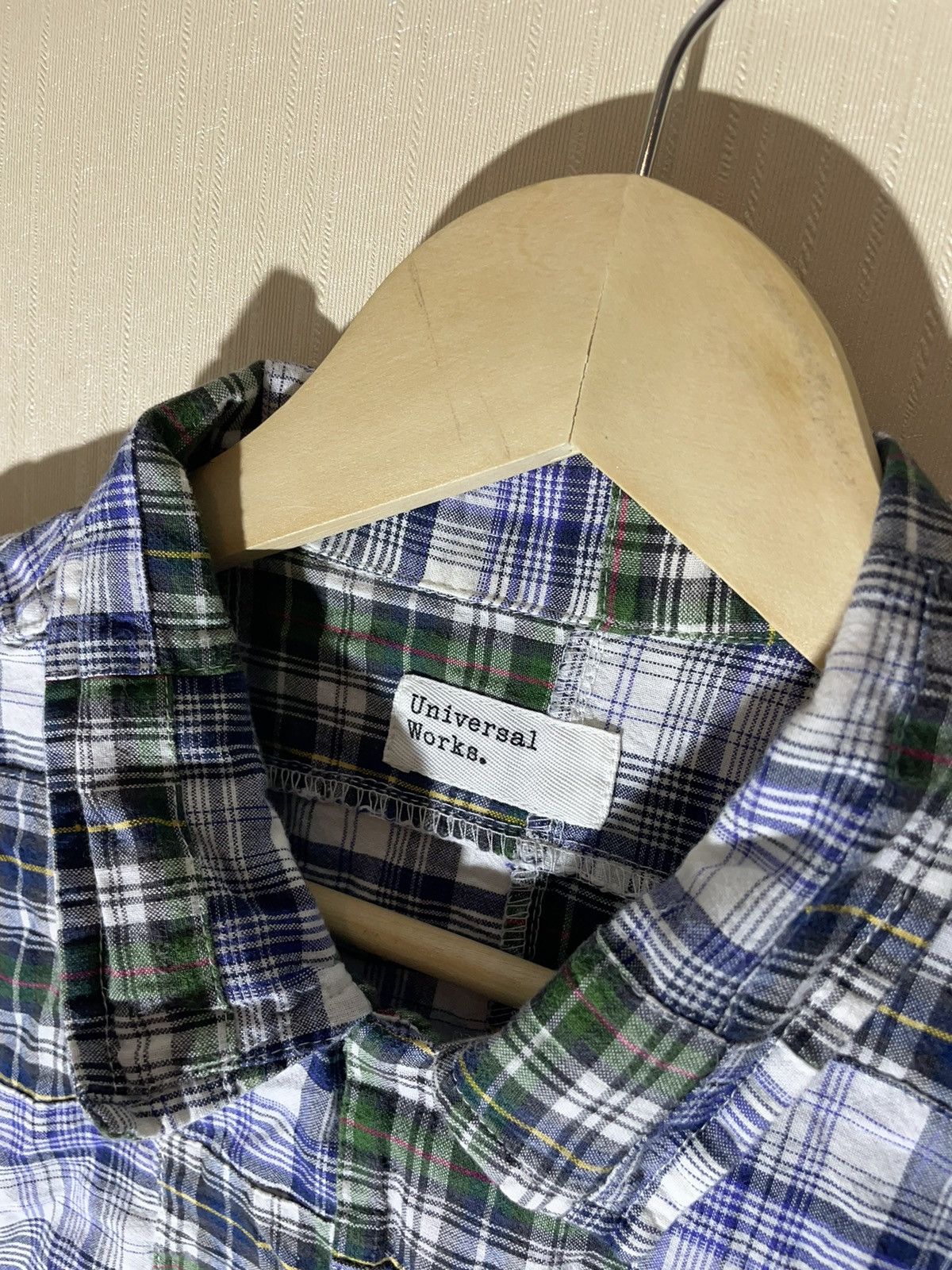 Japanese Brand × Universal Works Universal Works patchwork Japanese style shirt Size US M / EU 48-50 / 2 - 2 Thumbnail