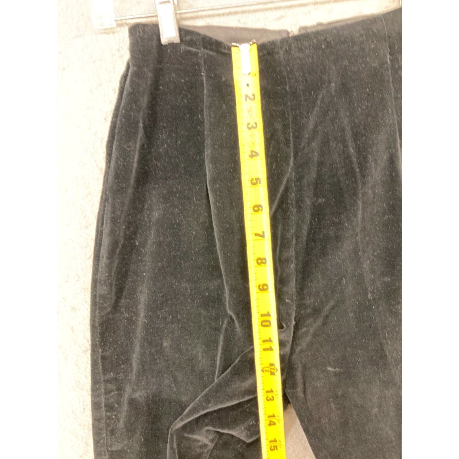 Velour Velour Pants High Rise Mom Womens 14 Size 36" / US 14 / IT 50 - 4 Thumbnail