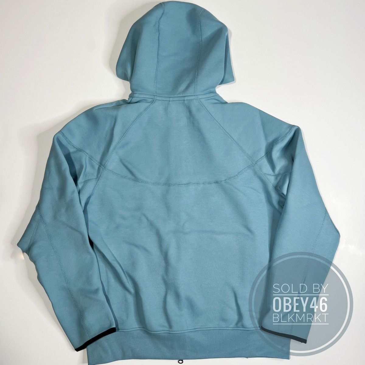 Nike Nike Tech Fleece Windrunner Full Zip Hoodie Aqua Blue Size US L / EU 52-54 / 3 - 4 Thumbnail