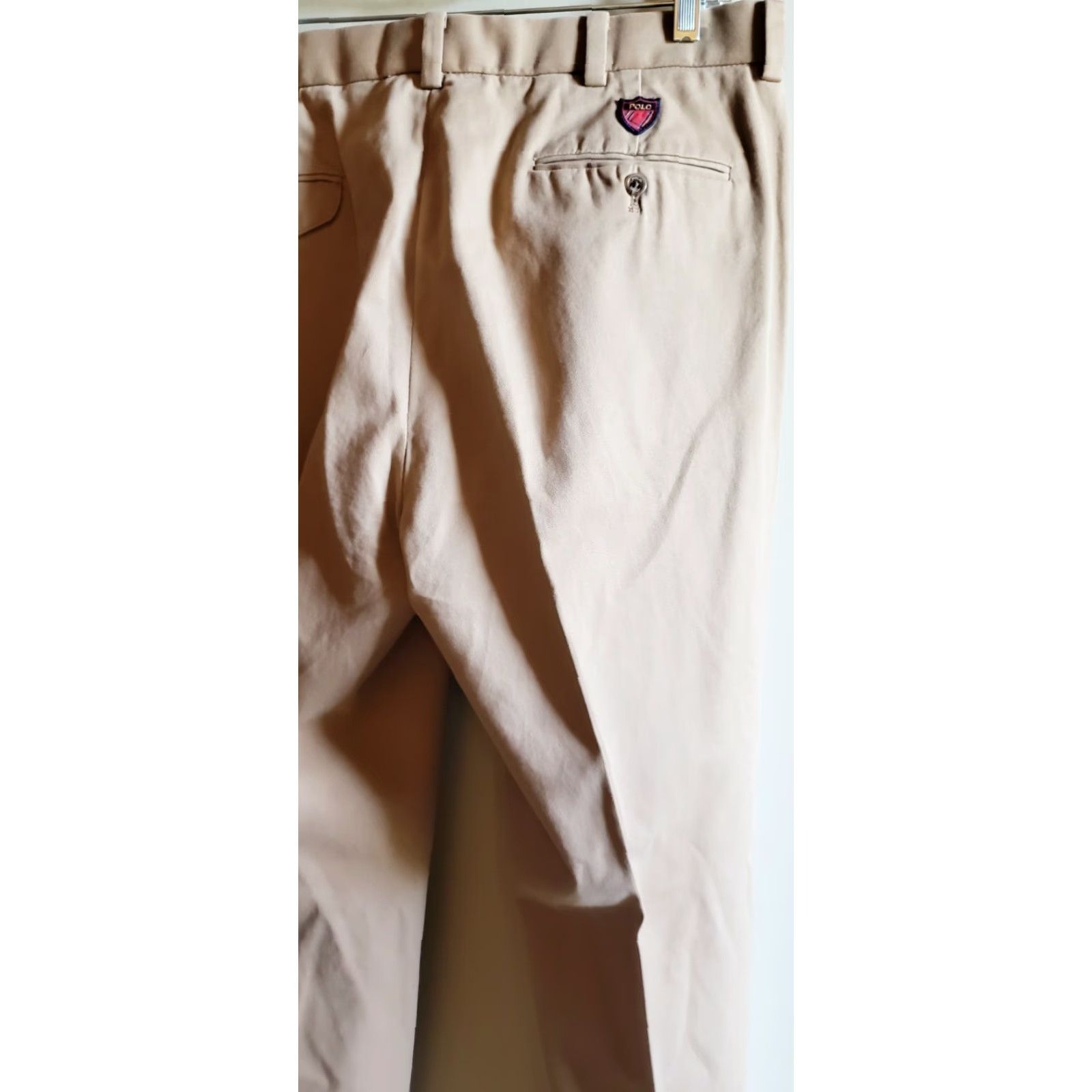 Polo Ralph Lauren Polo Ralph Lauren Polo Golf Pants Shield Mens 35x30 Khaki Vintage 90s Classic Golf Pants Men’s Regular 35 Khaki Size US S / EU 44-46 / 1 - 7 Thumbnail