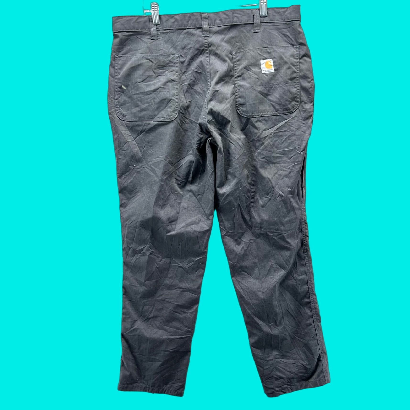 Carhartt Carhartt Pants Mens 36x30 Gray Chino Relaxed Fit Workwear Straight Leg Size US 36 / EU 52 - 1 Thumbnail