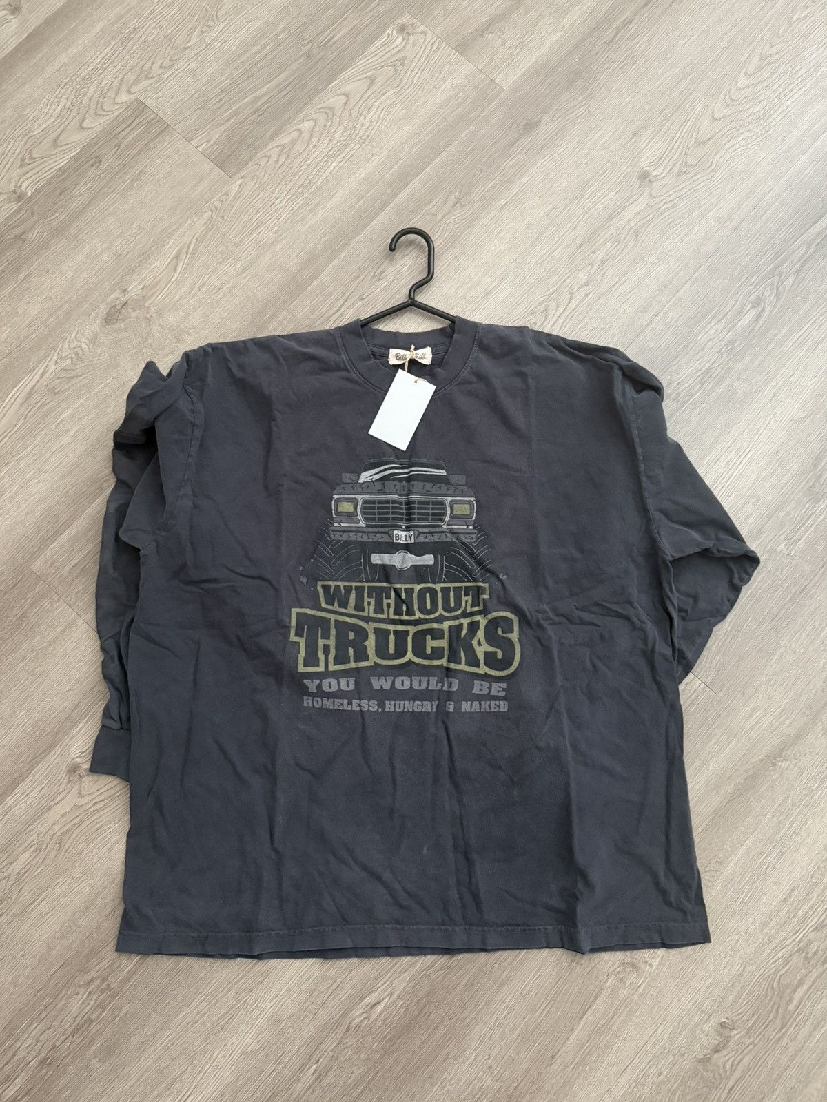 Billy Hill 2023 Billy Hill Collection #17 "Without Trucks" L/S T-Shirt Size US XXL / EU 58 / 5 - 8 Thumbnail