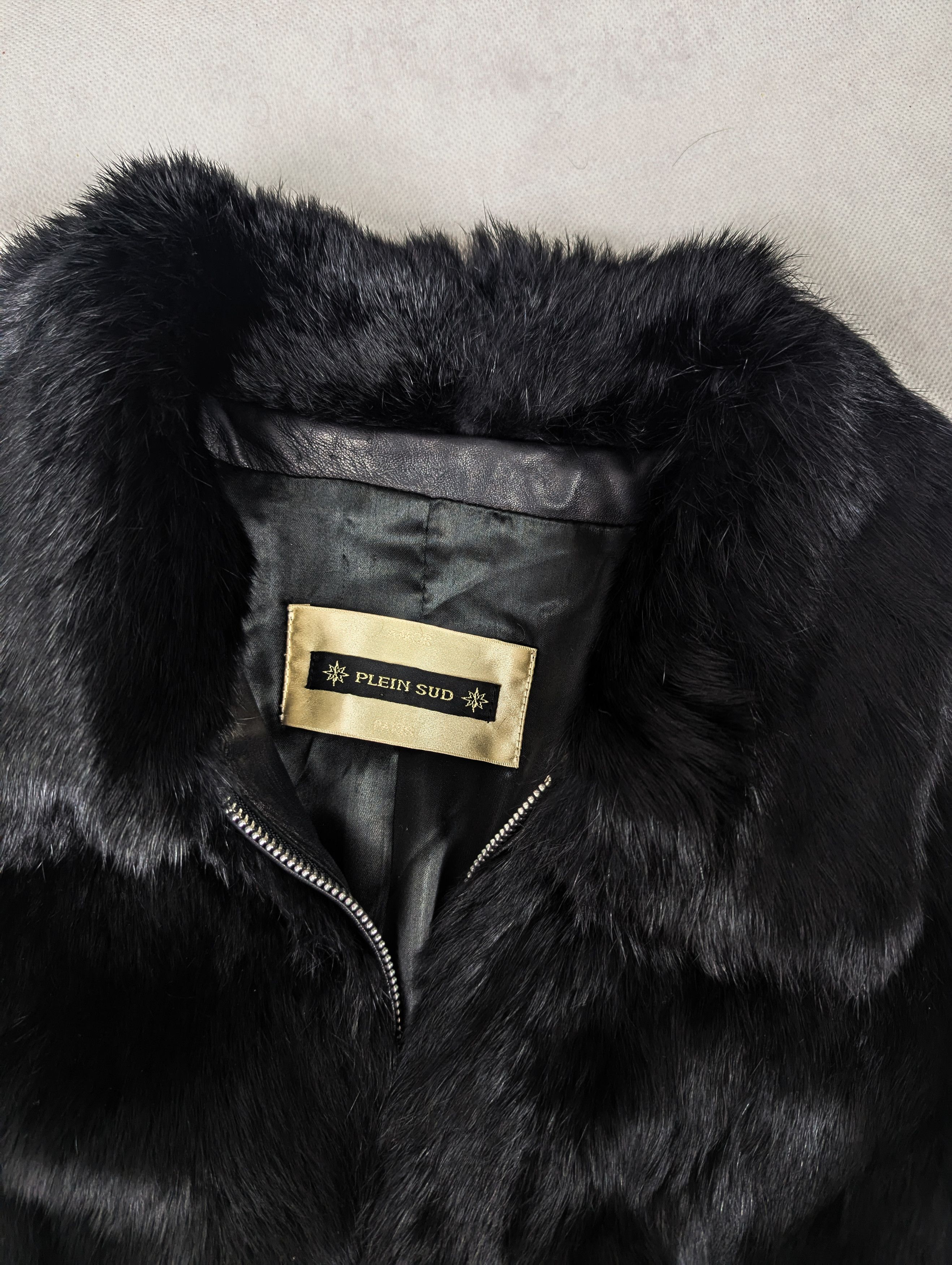 plein sud Plein Sud fox fur and leather coat jacket XS Size XS / US 0-2 / IT 36-38 - 9 Thumbnail