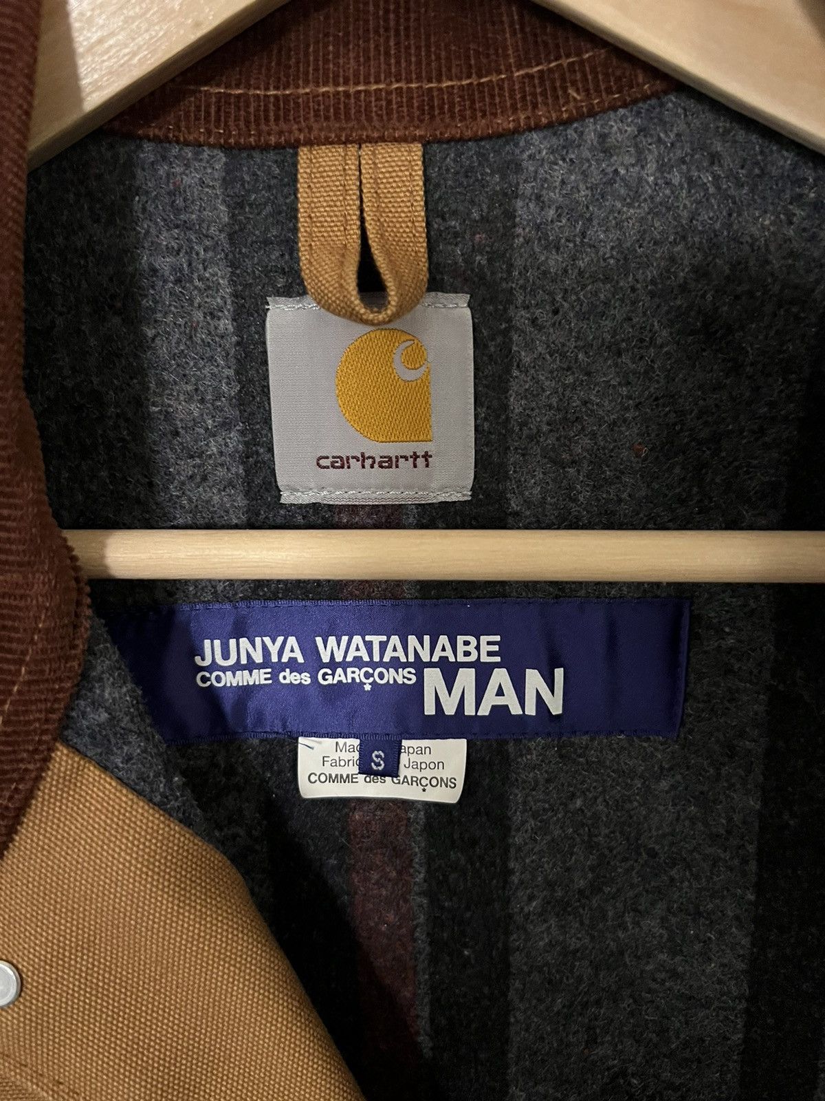 Carhartt × Comme des Garcons × Junya Watanabe Carhartt comme des garçon junya watanabe jacket Size US S / EU 44-46 / 1 - 5 Thumbnail