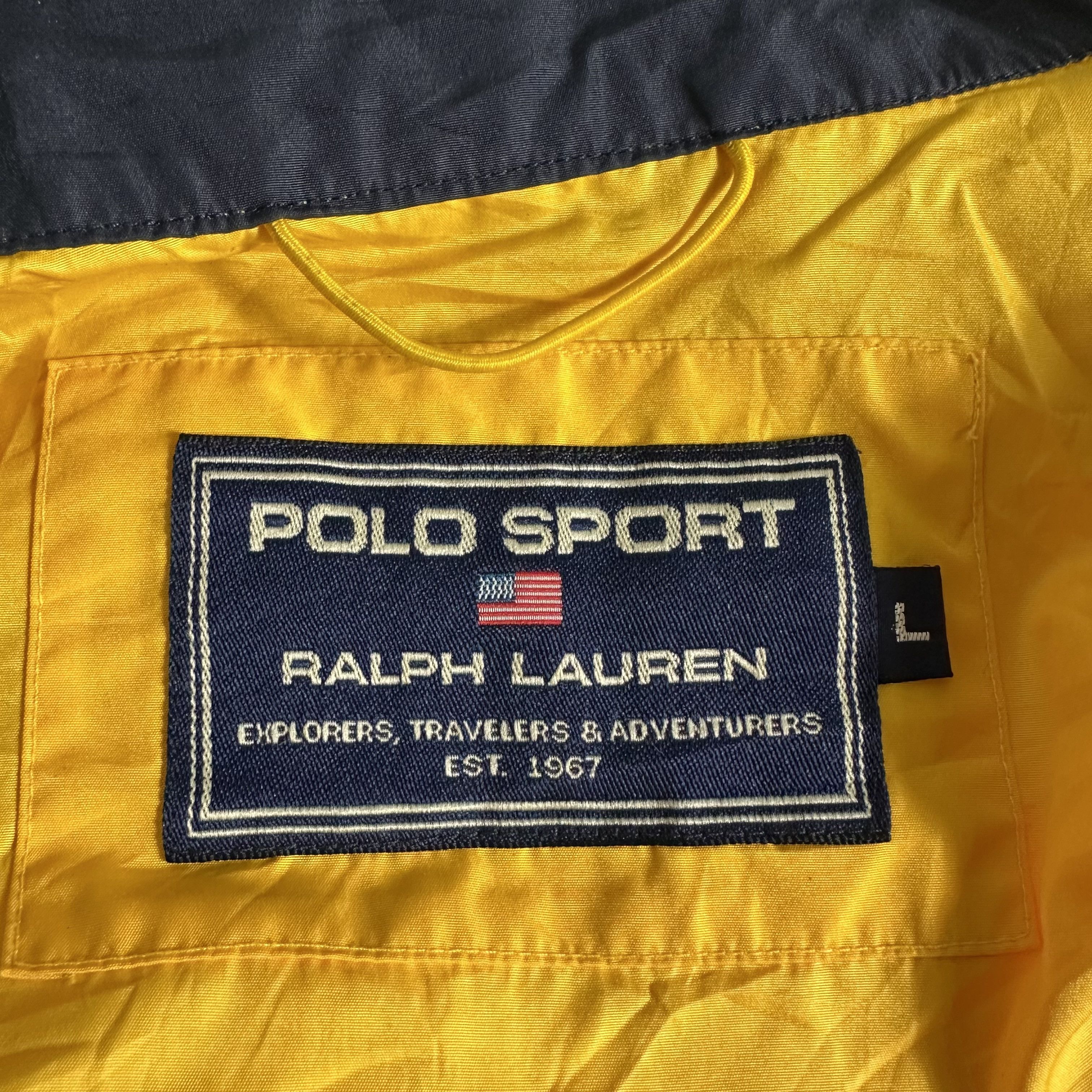 Ralph Lauren Sport 🔥RARE🔥Vintage Polo Sport Ralph Lauren Remove Sleeve Jacket Size US L / EU 52-54 / 3 - 9 Thumbnail