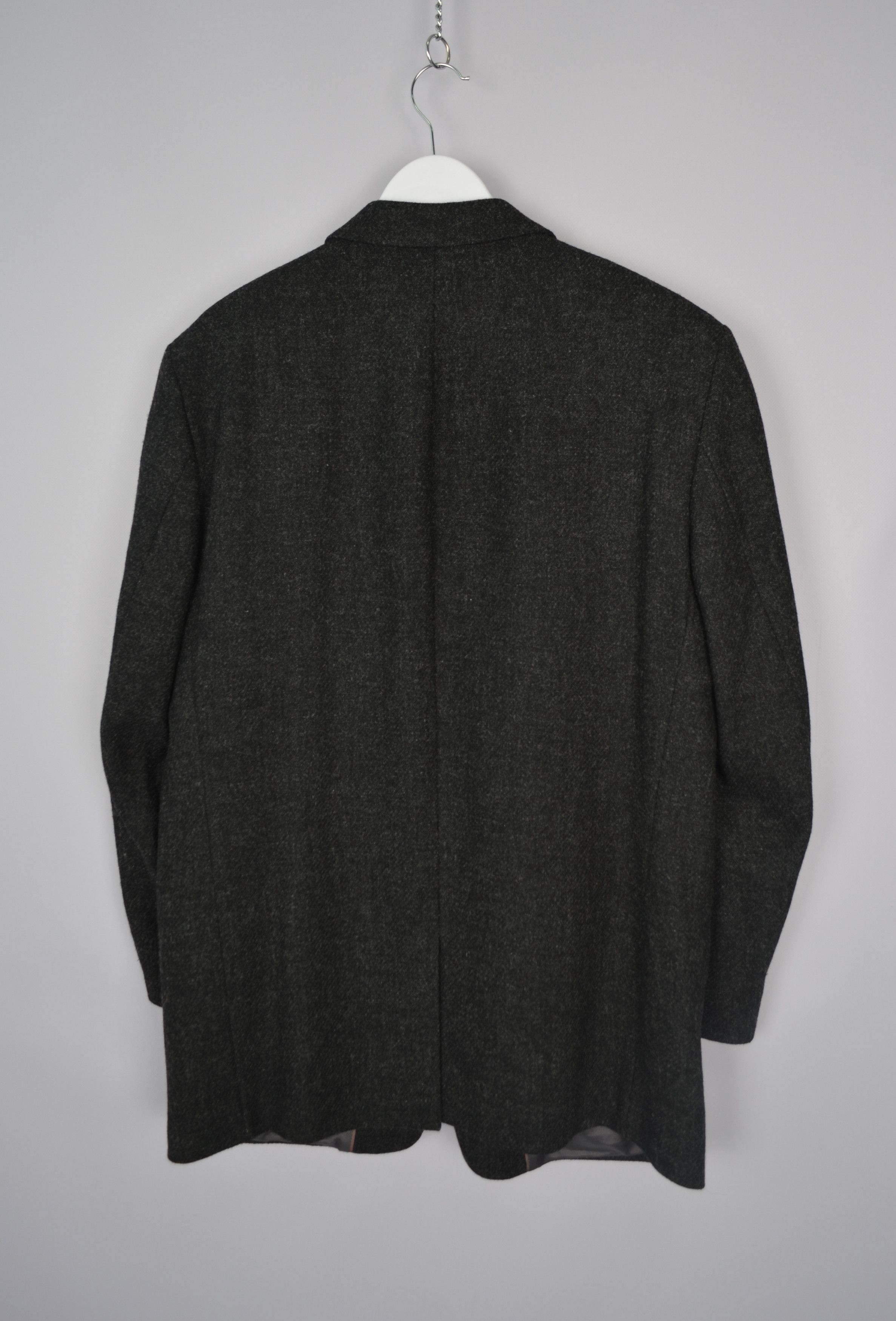 Designer Walker Slater Tweed Jacket Blazer Grey 100% Wool Size 44/XL Size 44R - 6 Thumbnail