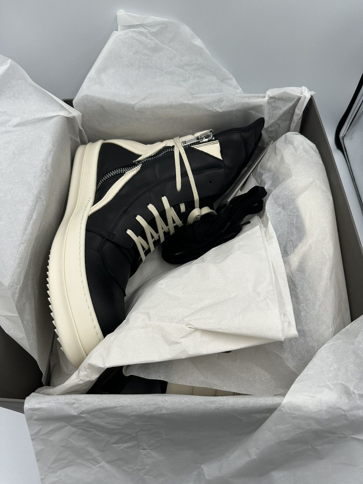 Rick Owens Rick Owens Geobasket Size US 13 / EU 46 - 3 Thumbnail