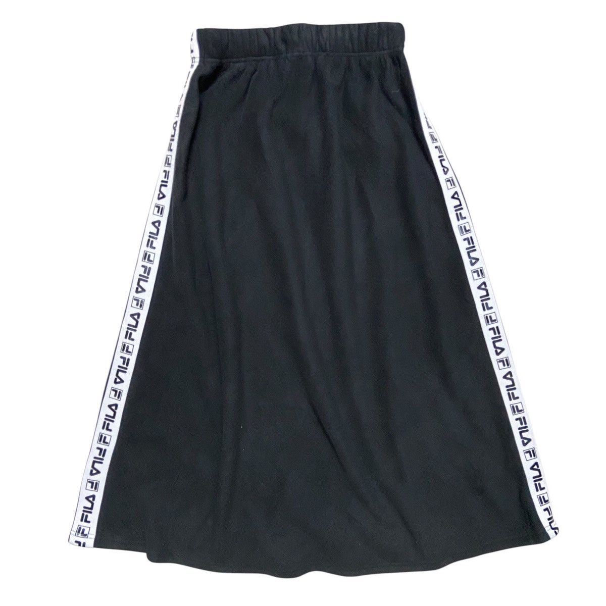 Fila Fila Sidetape Fleece Maxi Skirt Size 28" / US 6 / IT 42 - 2 Thumbnail