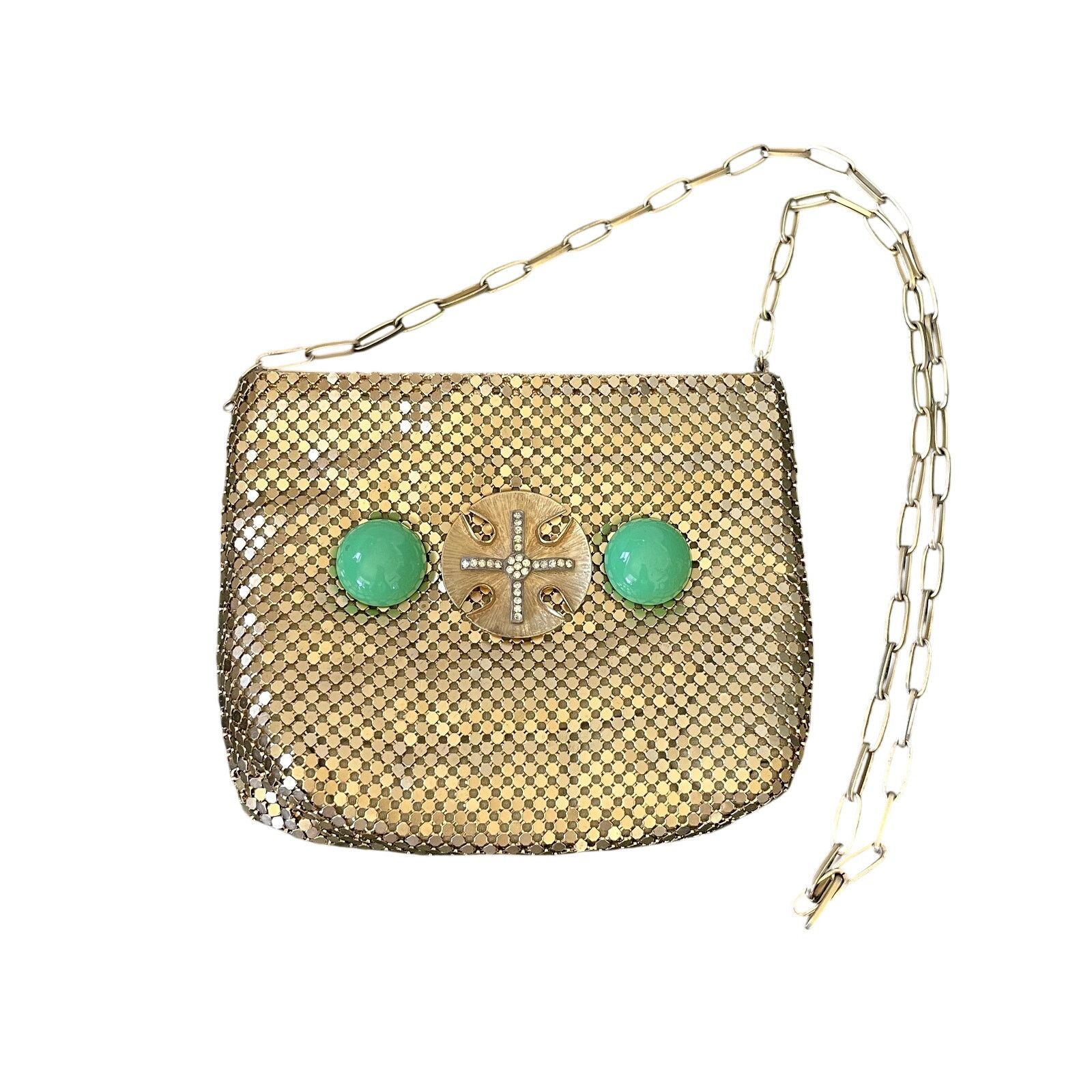 Vintage Vintage MCM Gold Mesh Metallic Chain Link Shoulder Bag Size ONE SIZE - 1 Thumbnail