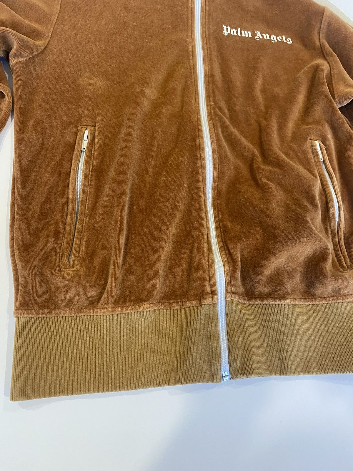 Palm Angels Palm Angels Velour Track Jacket Size US S / EU 44-46 / 1 - 3 Thumbnail