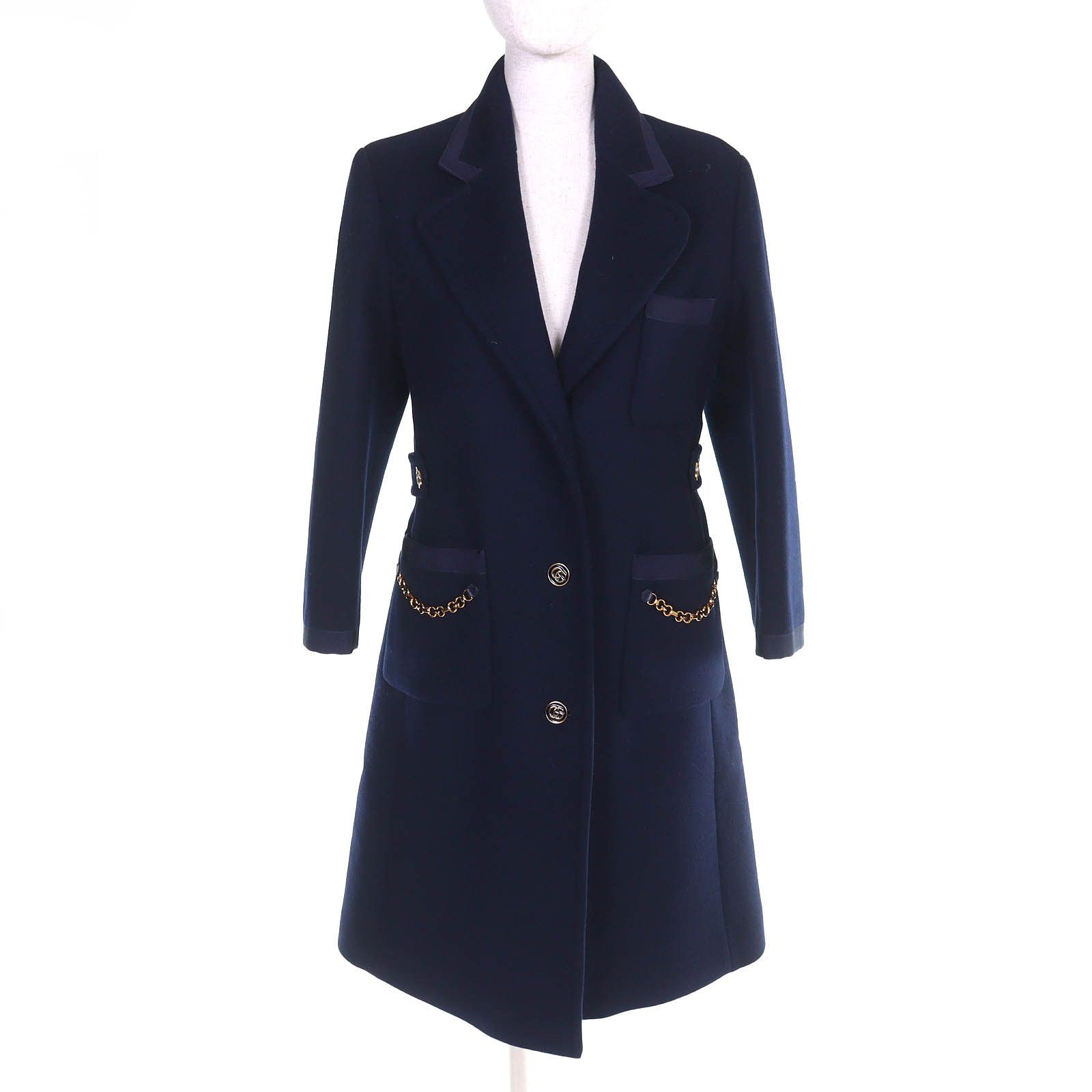 Gucci Gucci Gucci Wool Long Coat Textile Outerwear DUTY FREE for USA Size ONE SIZE - 1 Thumbnail