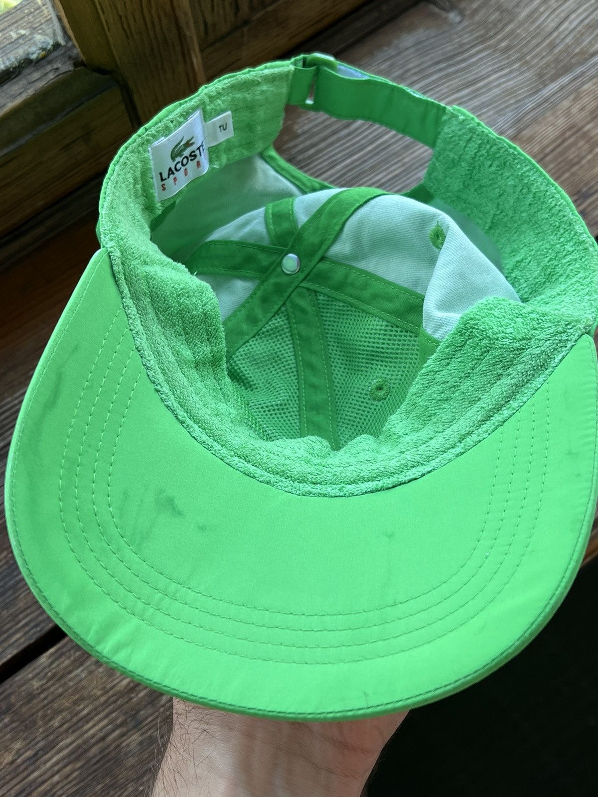 Lacoste Vintage Lacoste Sport Cap Hat Logo Nylon Size ONE SIZE - 19 Thumbnail