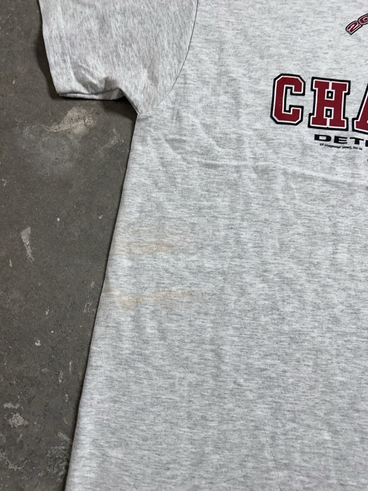 Delta VTG 2002 Detroit Red Wings NHL Stanley Cup Champions T-Shirt Size US XL / EU 56 / 4 - 2 Thumbnail
