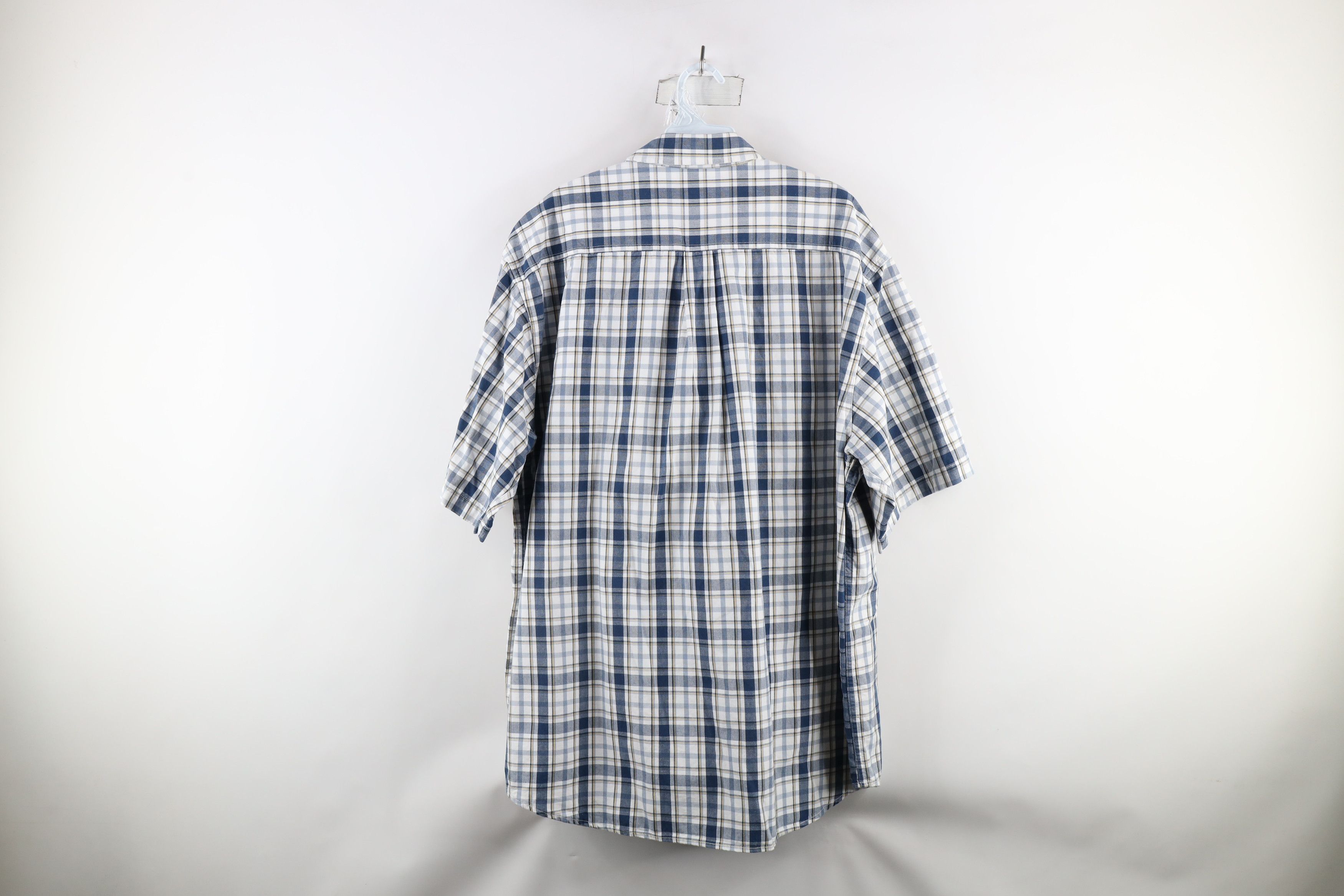 Carhartt × Vintage Vintage Carhartt Pocket Short Sleeve Button Down Shirt Size US XL / EU 56 / 4 - 8 Thumbnail