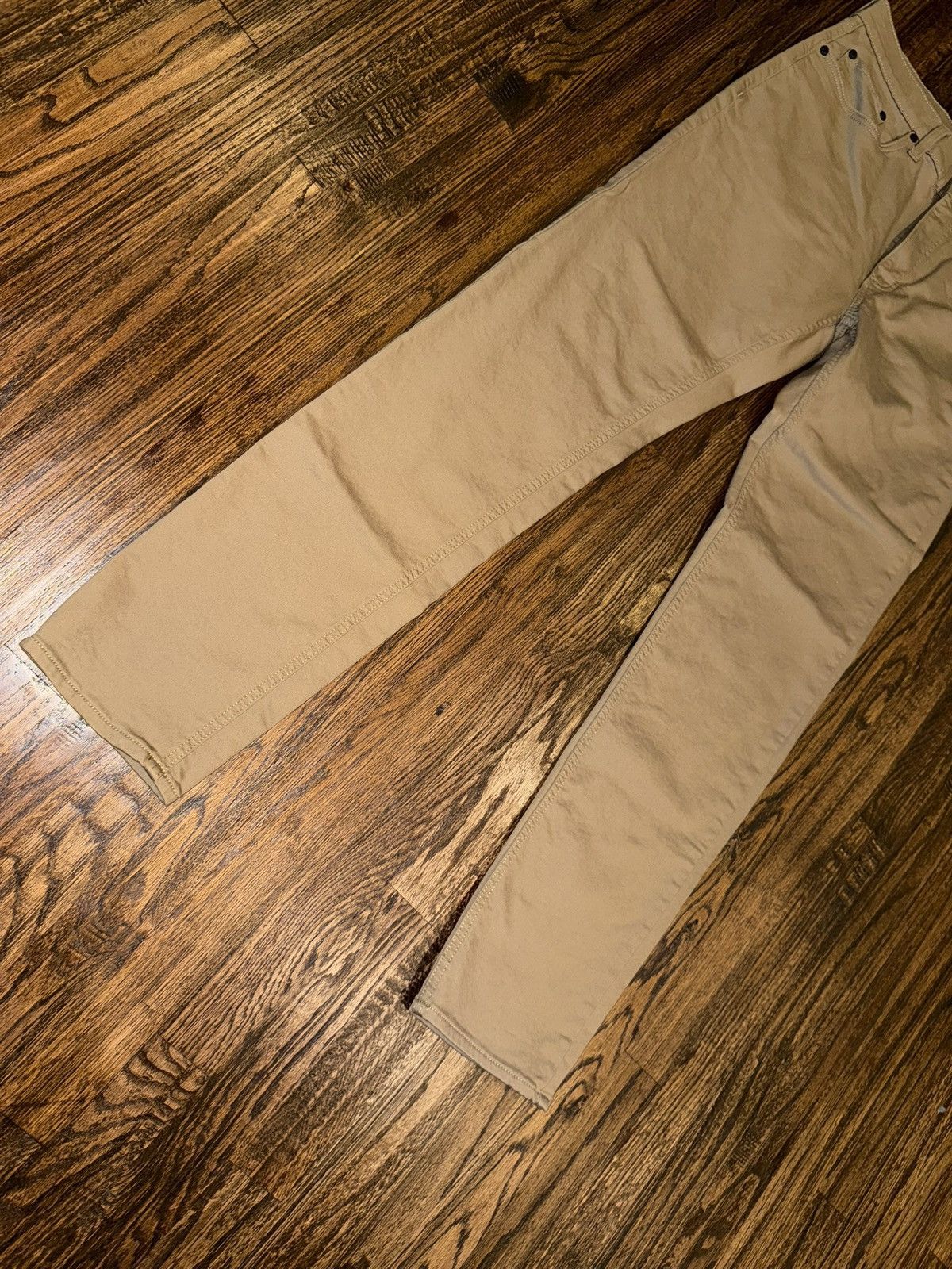 Banana Republic Banana Republic Chino Slim Fit Traveler Pant Gold Brown 32 Size US 32 / EU 48 - 5 Thumbnail