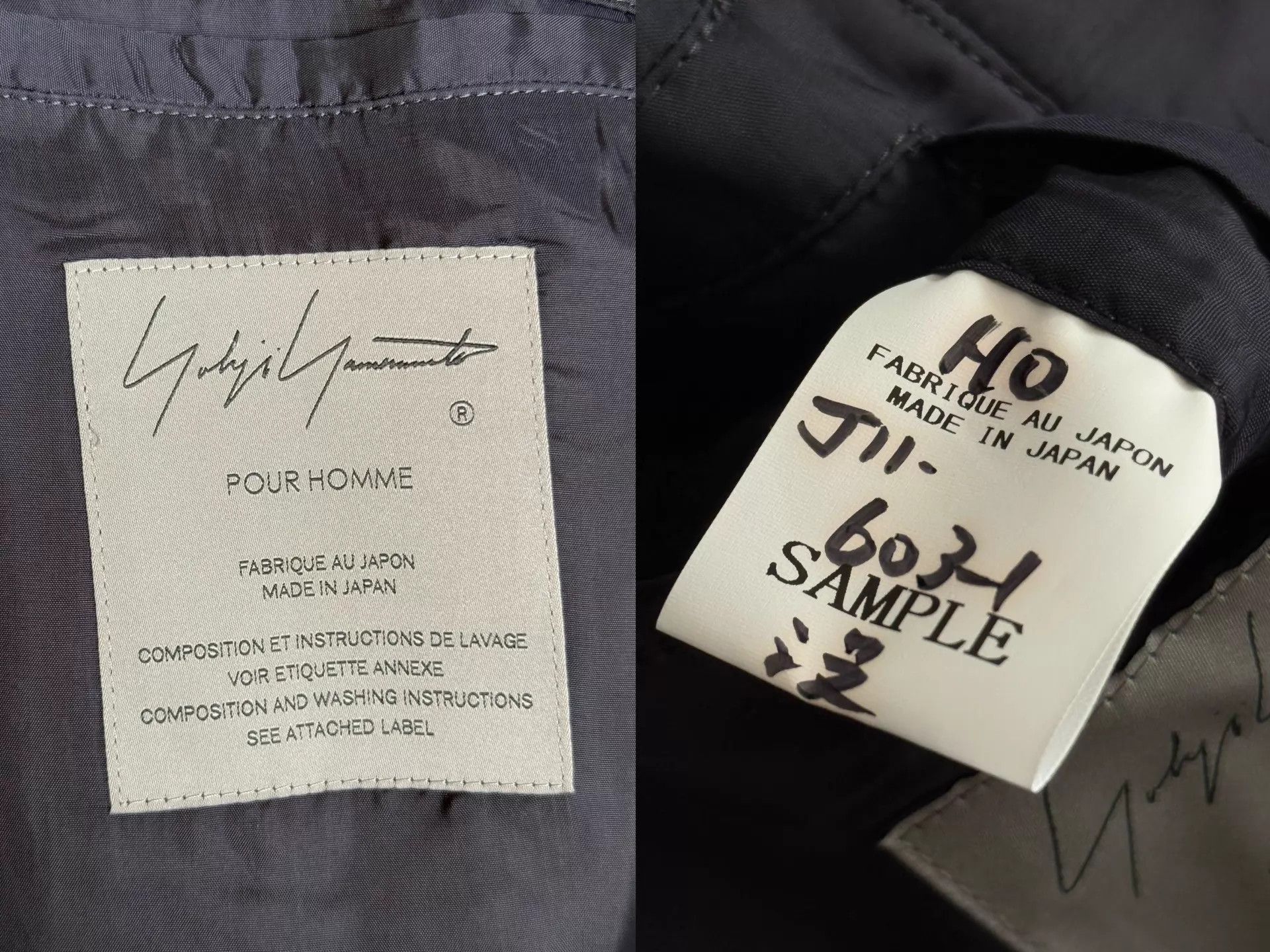 Yohji Yamamoto Men's Yohji Yamamoto 24AW Double Zip Parka Coat Size US M / EU 48-50 / 2 - 8 Thumbnail