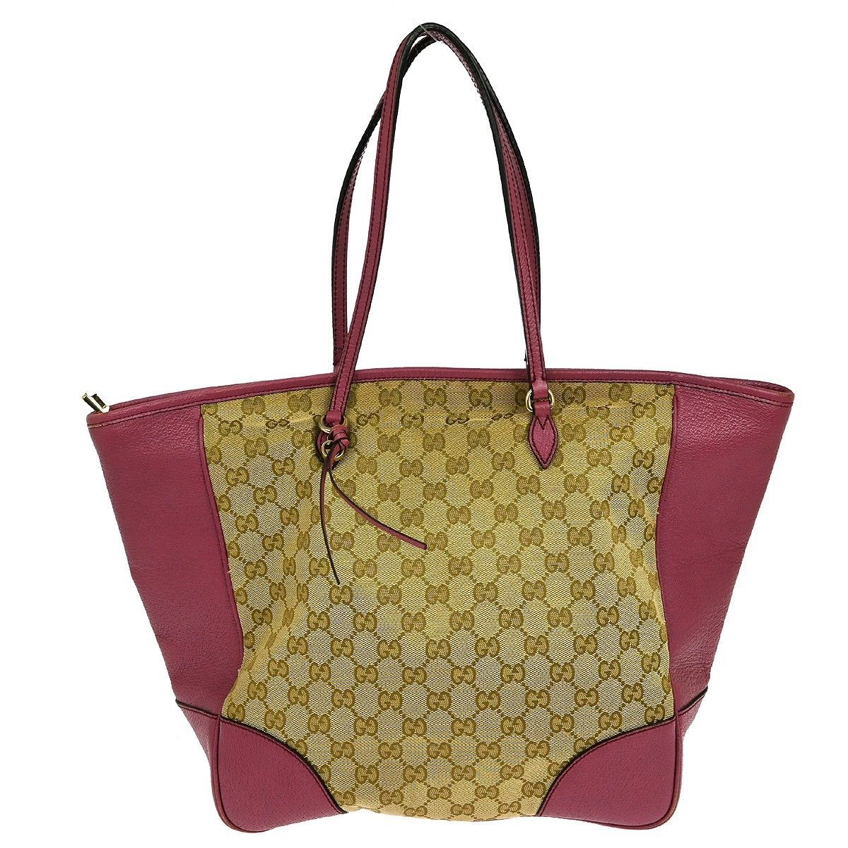 Gucci Gucci Bree Tote GG Canvas with Leather Size ONE SIZE - 1 Thumbnail