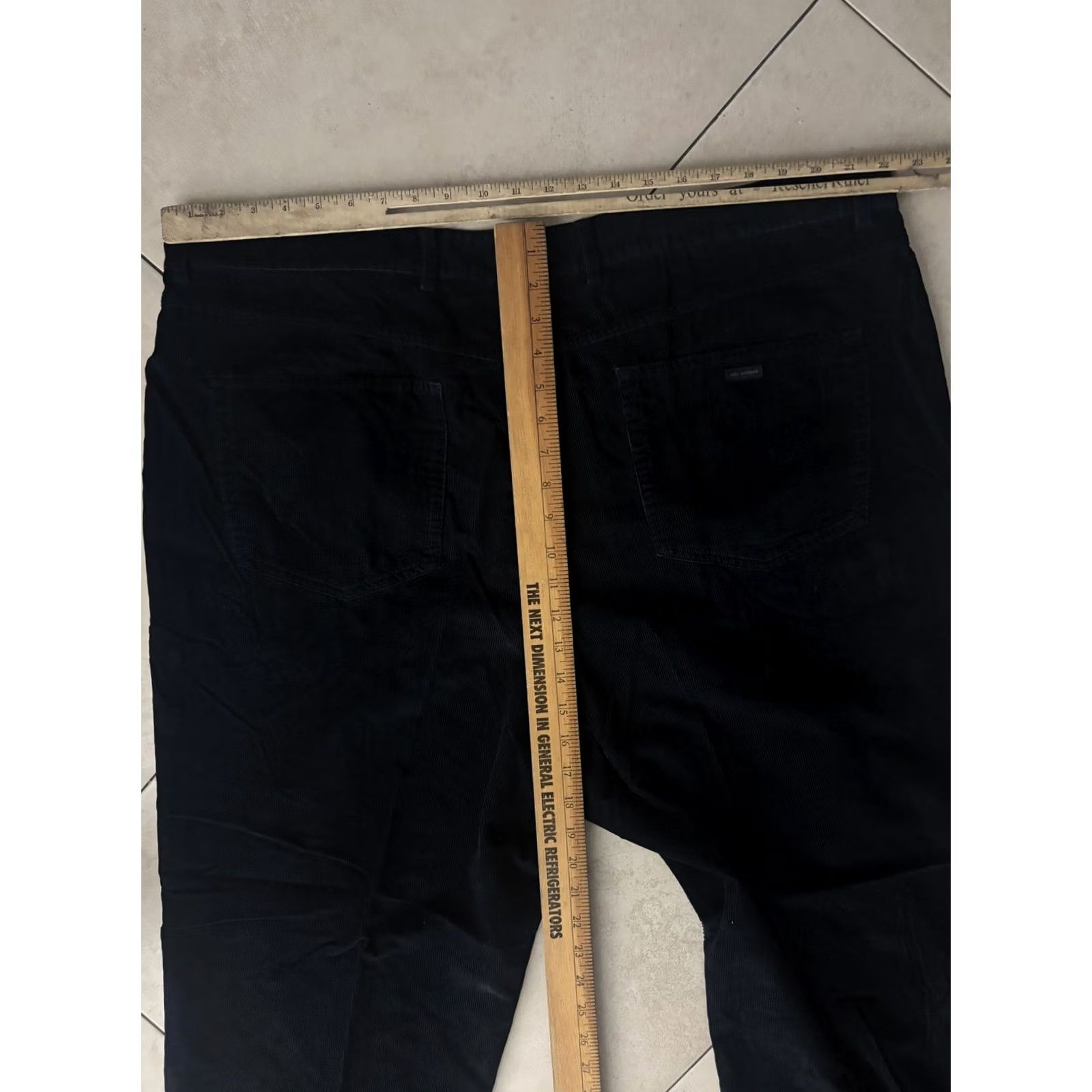 Paul & Shark Paul & Shark Pants Mens 44x30 Black Corduroy Chino 5 Pocket Italy Yachting Size US 44 / EU 60 - 7 Thumbnail