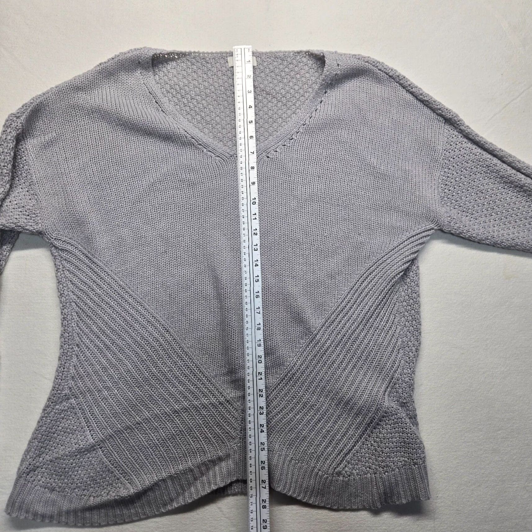 Vintage True Craft Sweater Shirt Adult 3X Gray Womens Pullover Long Sleeve Solid 90s? Size XXL / US 16-18 / IT 52-54 - 6 Thumbnail
