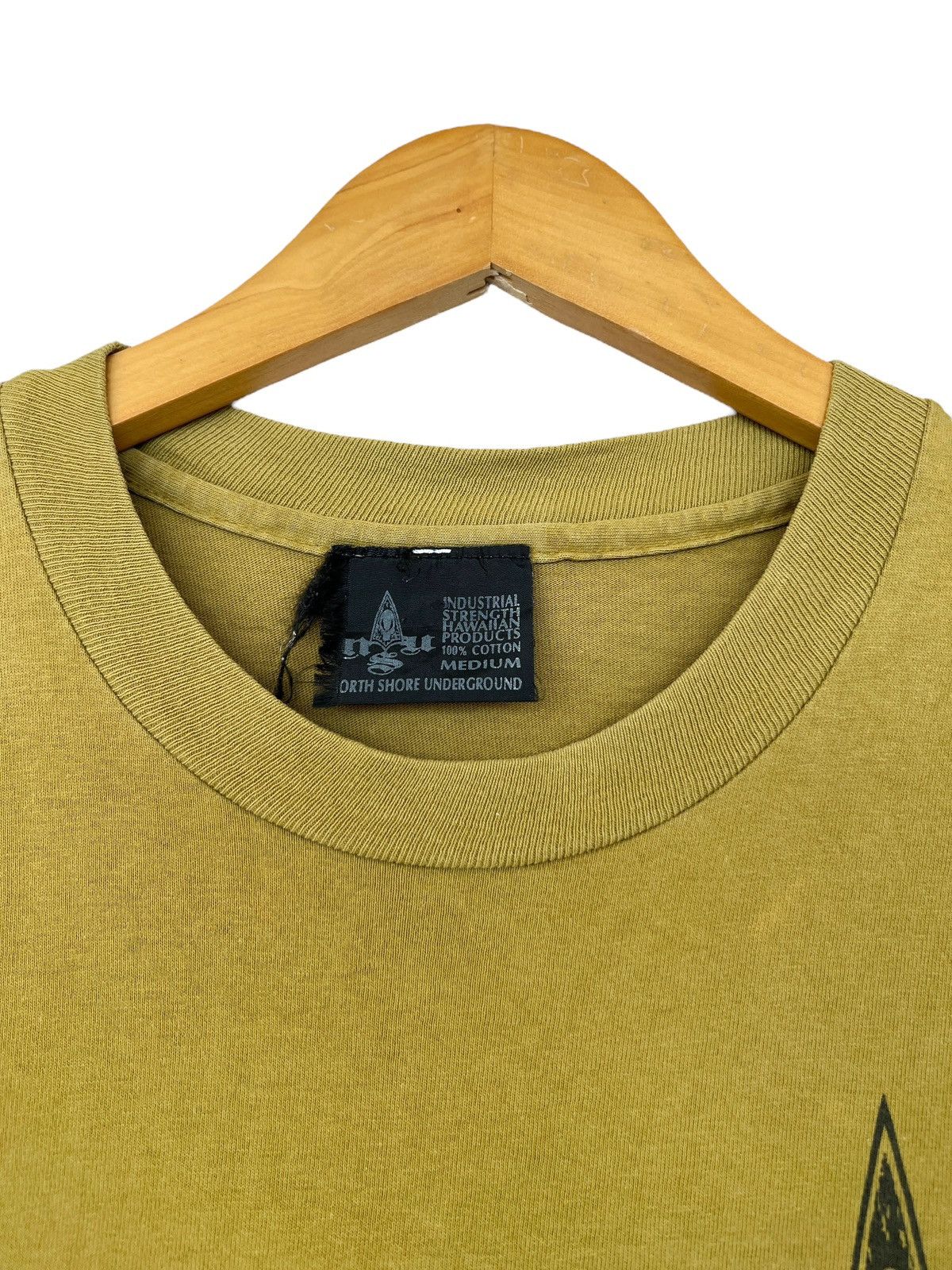 Vintage Vintage 90s Damage Inch Skull Single Stitch Skate Tees Size US M / EU 48-50 / 2 - 7 Thumbnail