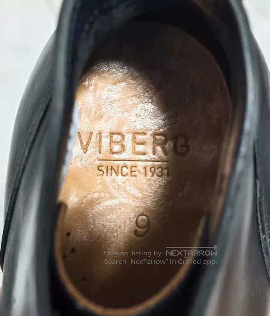 Viberg Viberg 2030 Black Horsehide Size 9. Size US 9 / EU 42 - 4 Thumbnail