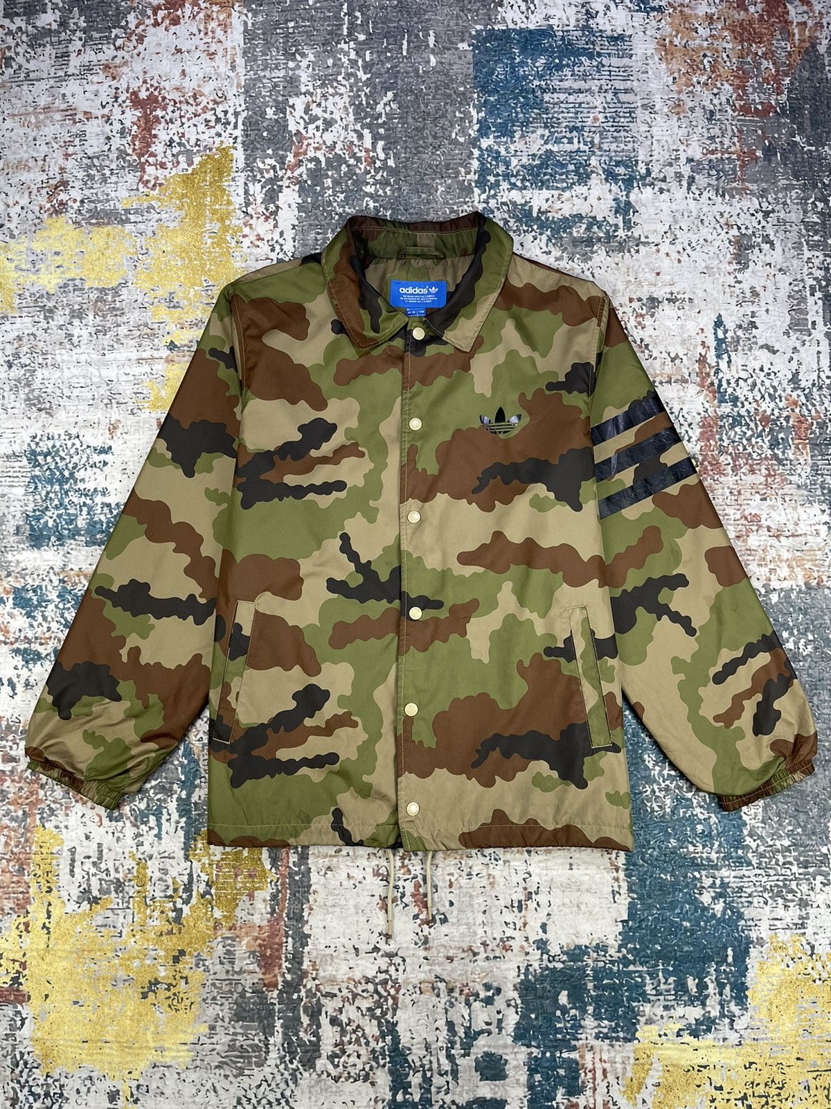 Adidas Adidas Originals Street Camo Couch Jackets Size US L / EU 52-54 / 3 - 1 Thumbnail