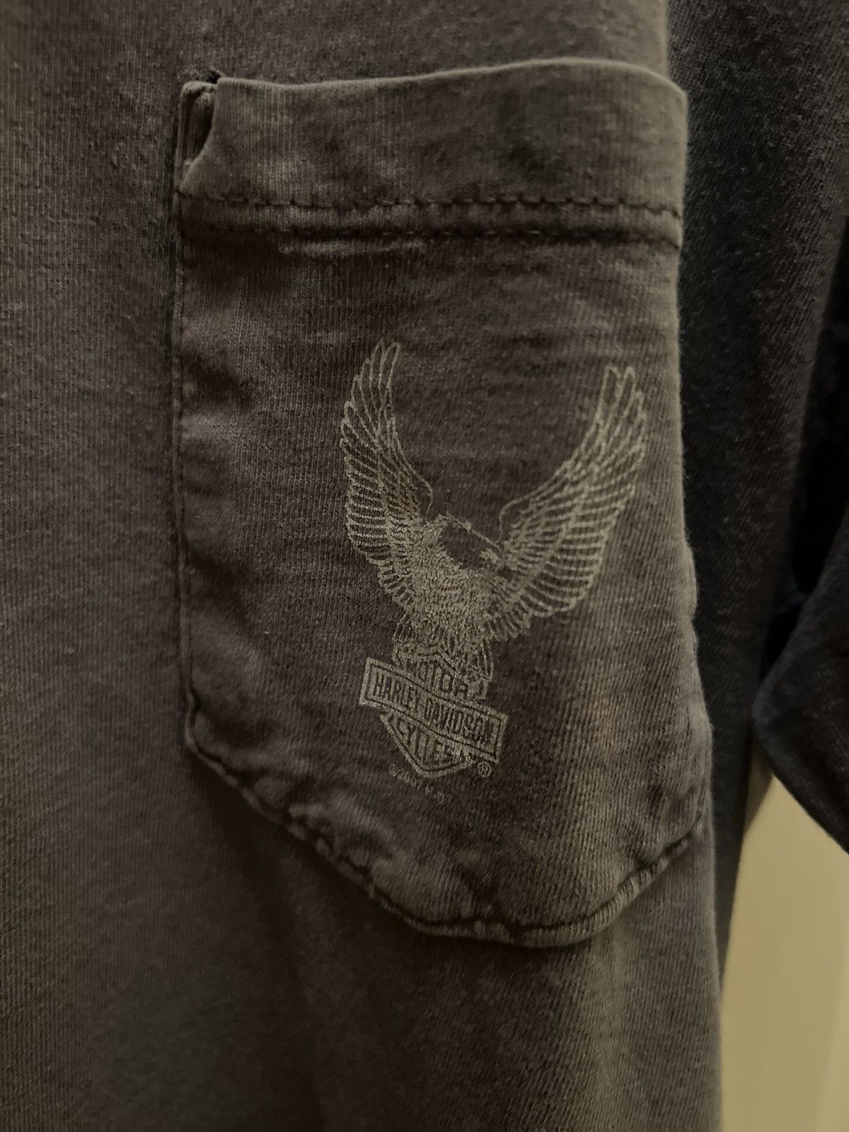 Harley Davidson × Vintage THRASHED SICK FADED Harley Davidson tee Size US XL / EU 56 / 4 - 5 Thumbnail