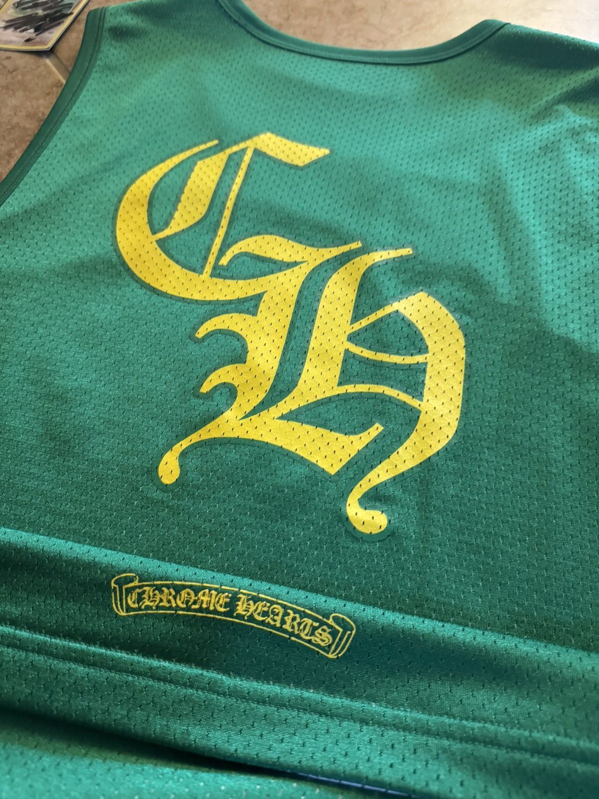 Chrome Hearts Chrome Hearts Reversible Basket Ball Jersey Size US L / EU 52-54 / 3 - 5 Thumbnail