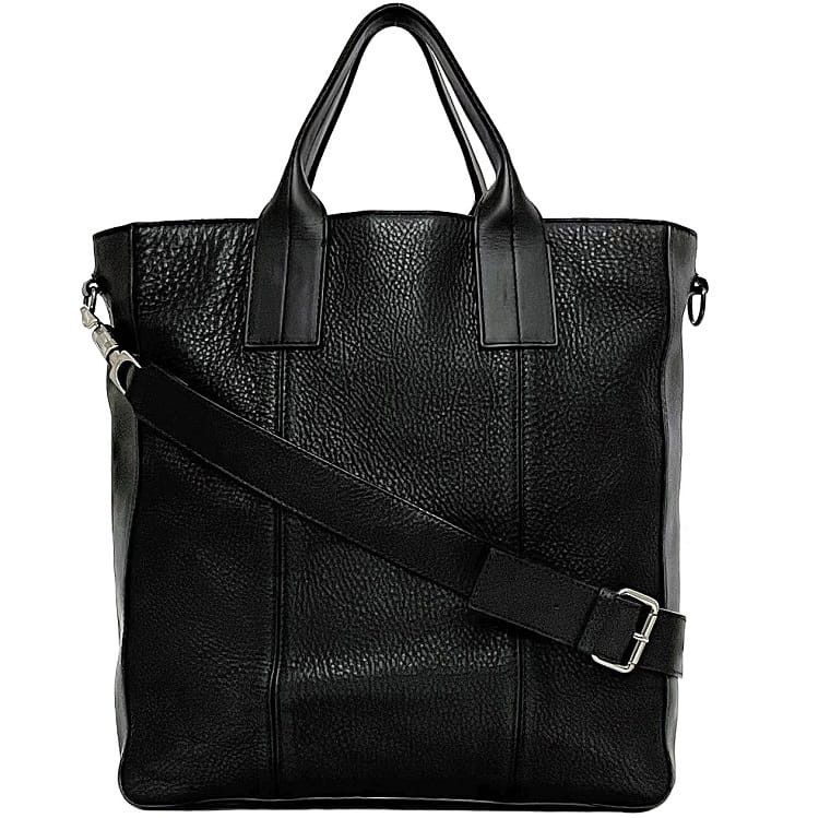 Christian Louboutin Tote Bag Black Leather, Women's