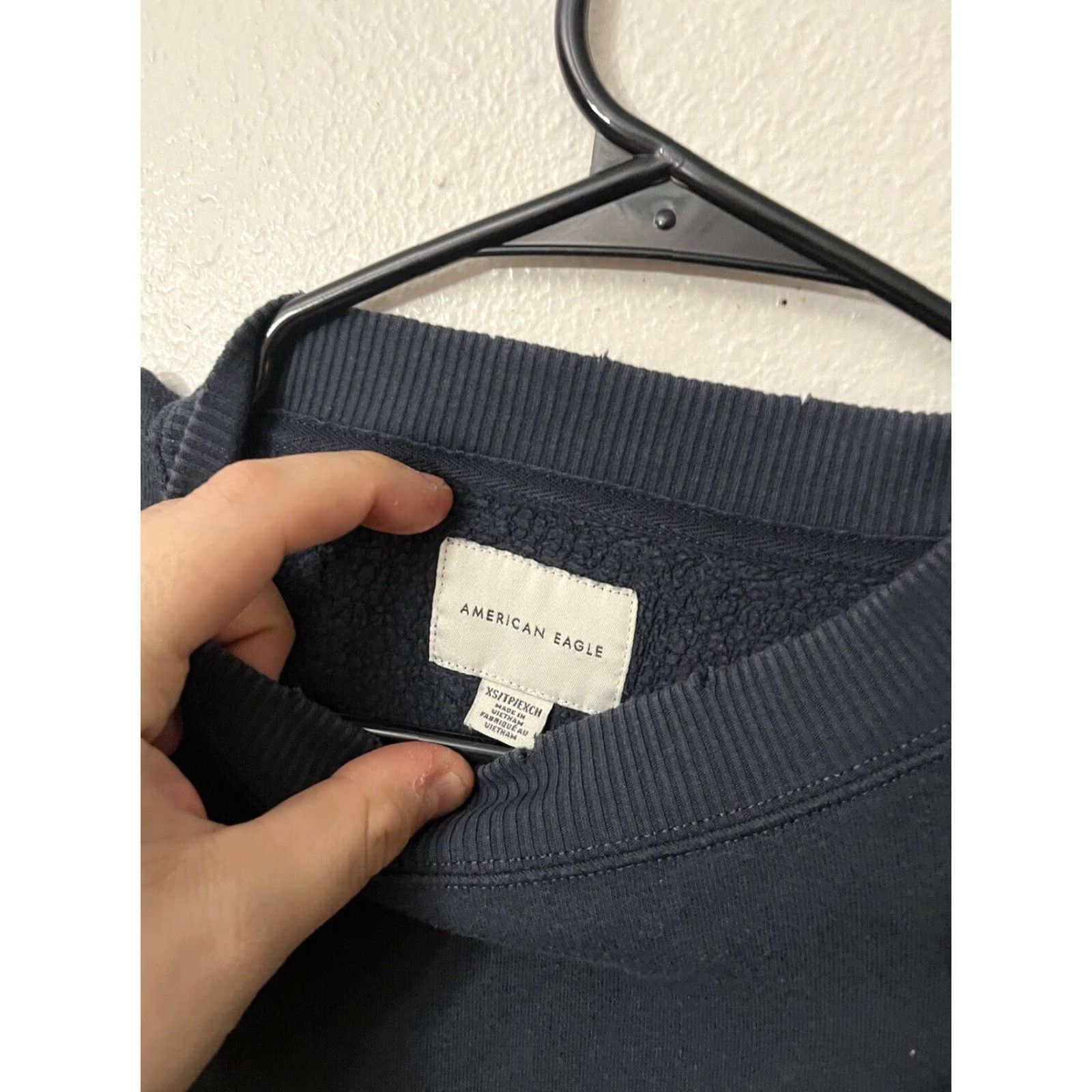 American Eagle Outfitters American Eagle Sweatshirt Women’s size XS Long Sleeve Black Size XS / US 0-2 / IT 36-38 - 3 Thumbnail