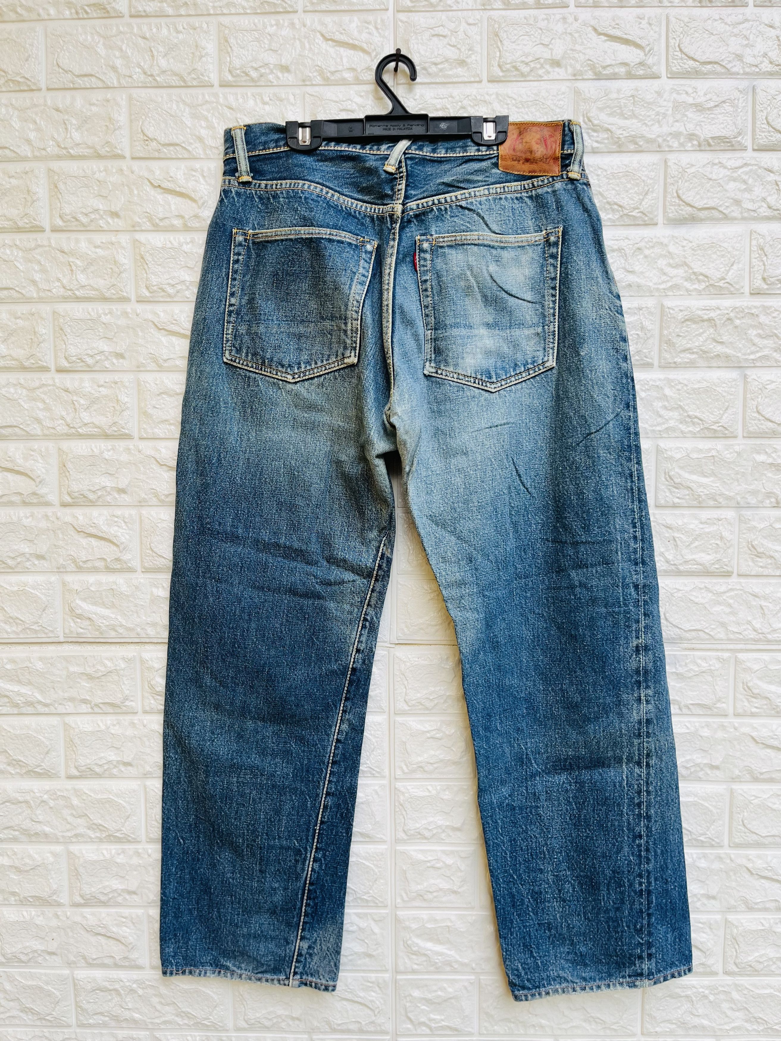 Evisu Vintage Evis Distressed Japanese Designer Fashion Style Size US 31 - 2 Thumbnail