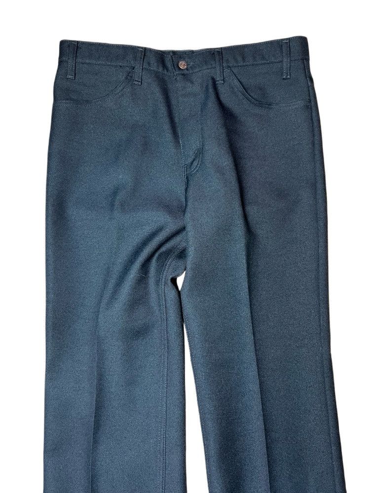 Levi's Vintage Clothing Vintage Levi's Black Polyester Bootcut Pants Size US 36 / EU 52 - 1 Thumbnail