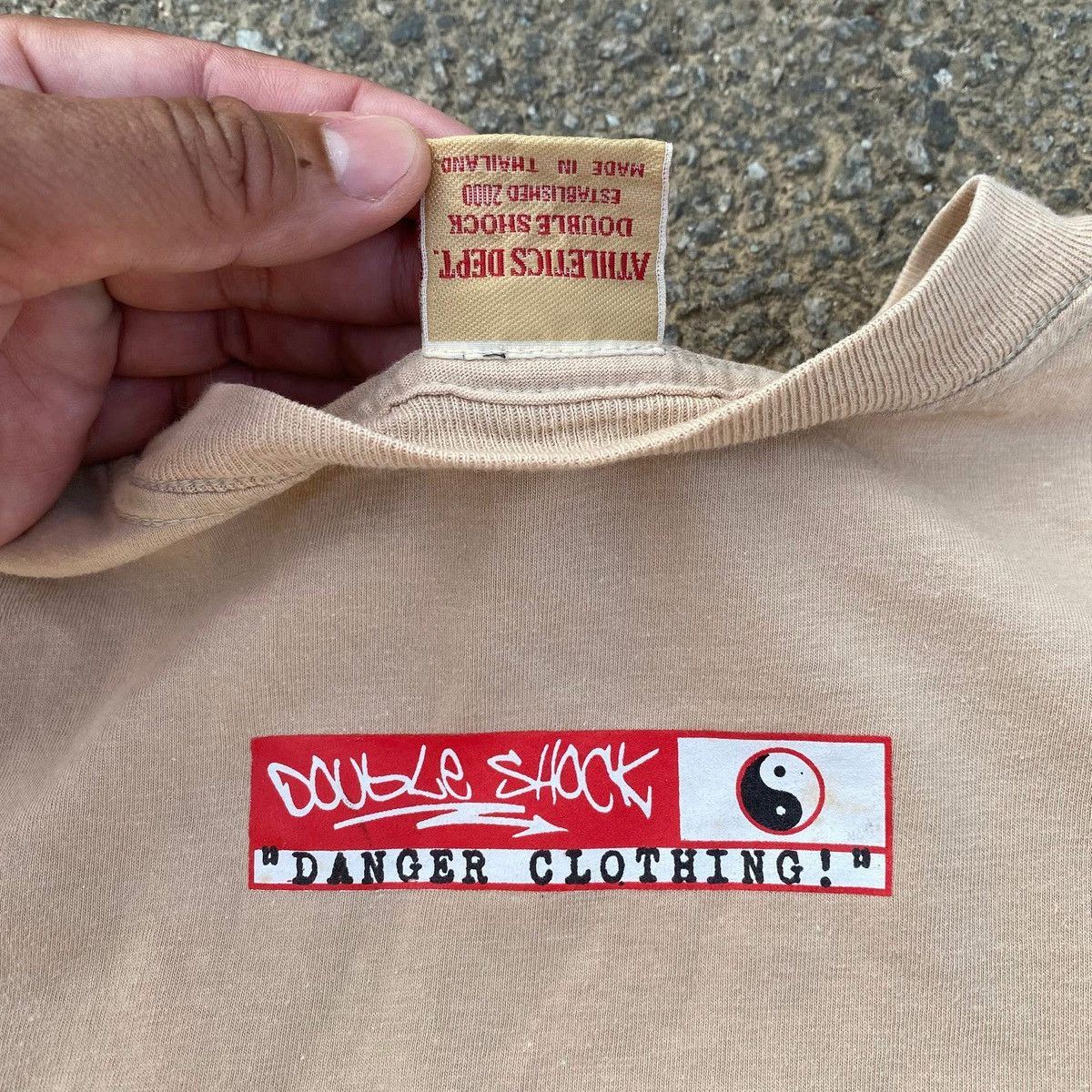 Vintage RARE ‼️ Double Shock Size US L / EU 52-54 / 3 - 3 Thumbnail