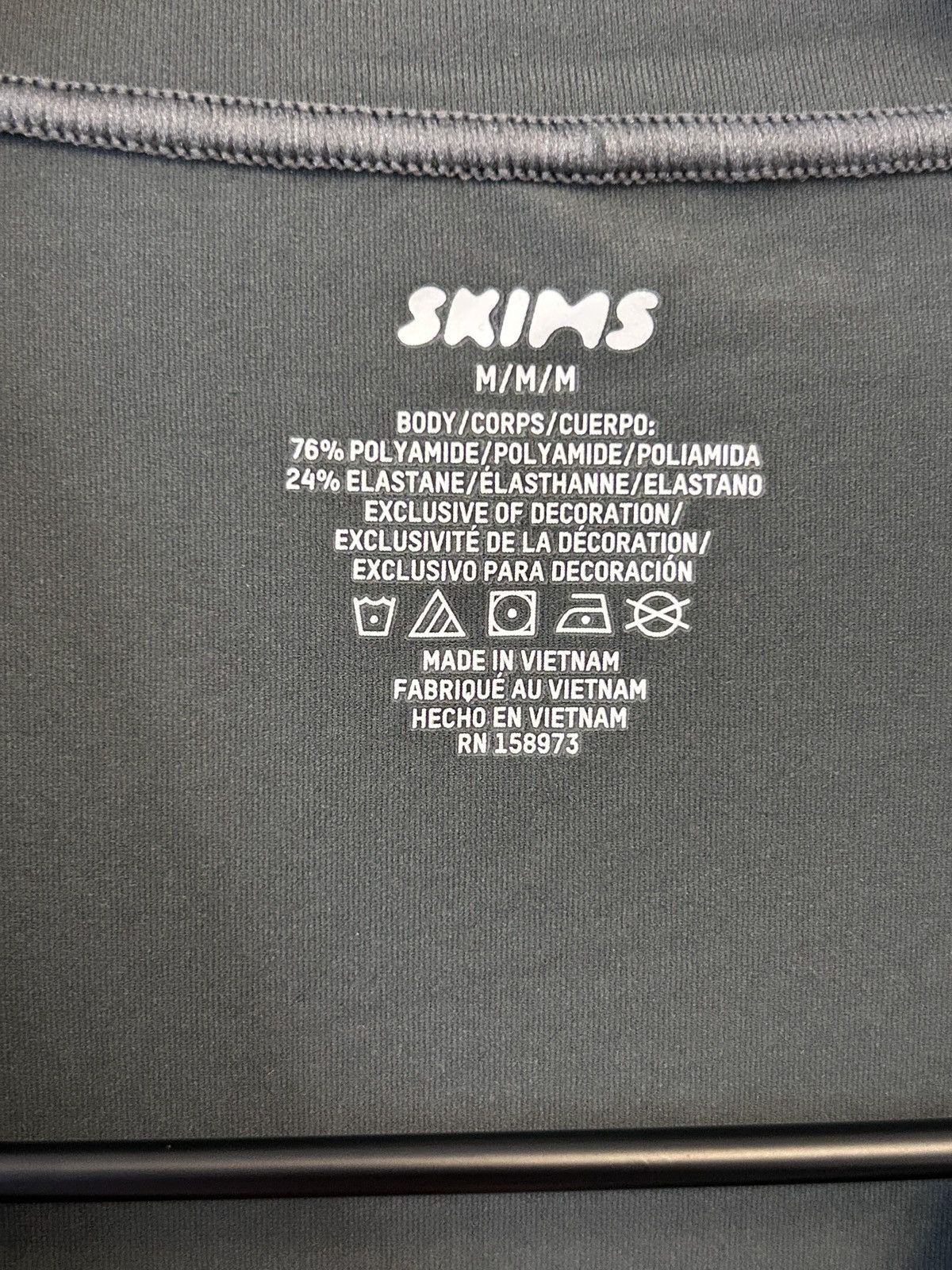 SKIMS Skims fits everybody long sleeve t-shirt Color Deep sea M Size M / US 6-8 / IT 42-44 - 3 Thumbnail