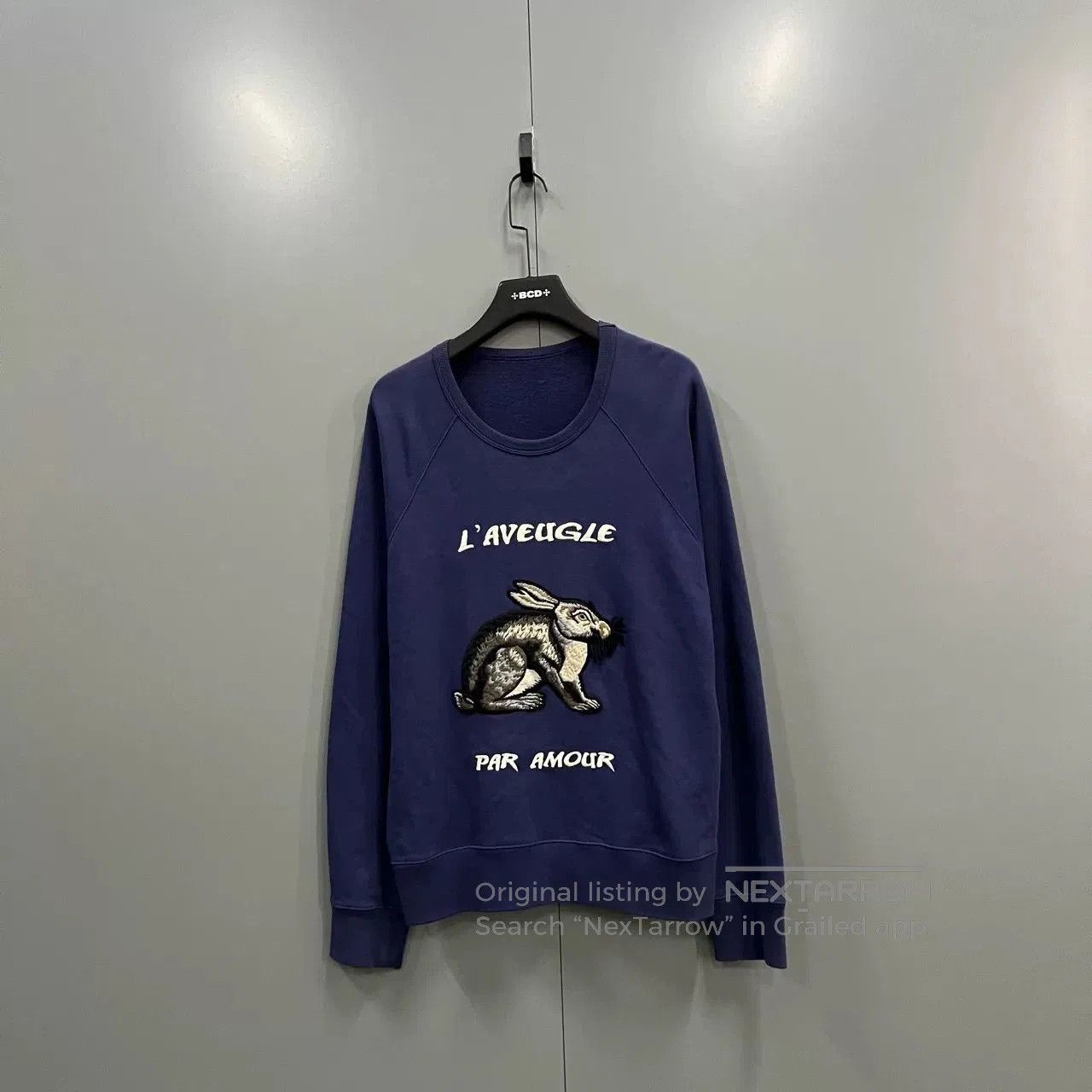 Gucci gucci rabbit logo embroidered sweatshirt size M. Size US M / EU 48-50 / 2 - 1 Thumbnail