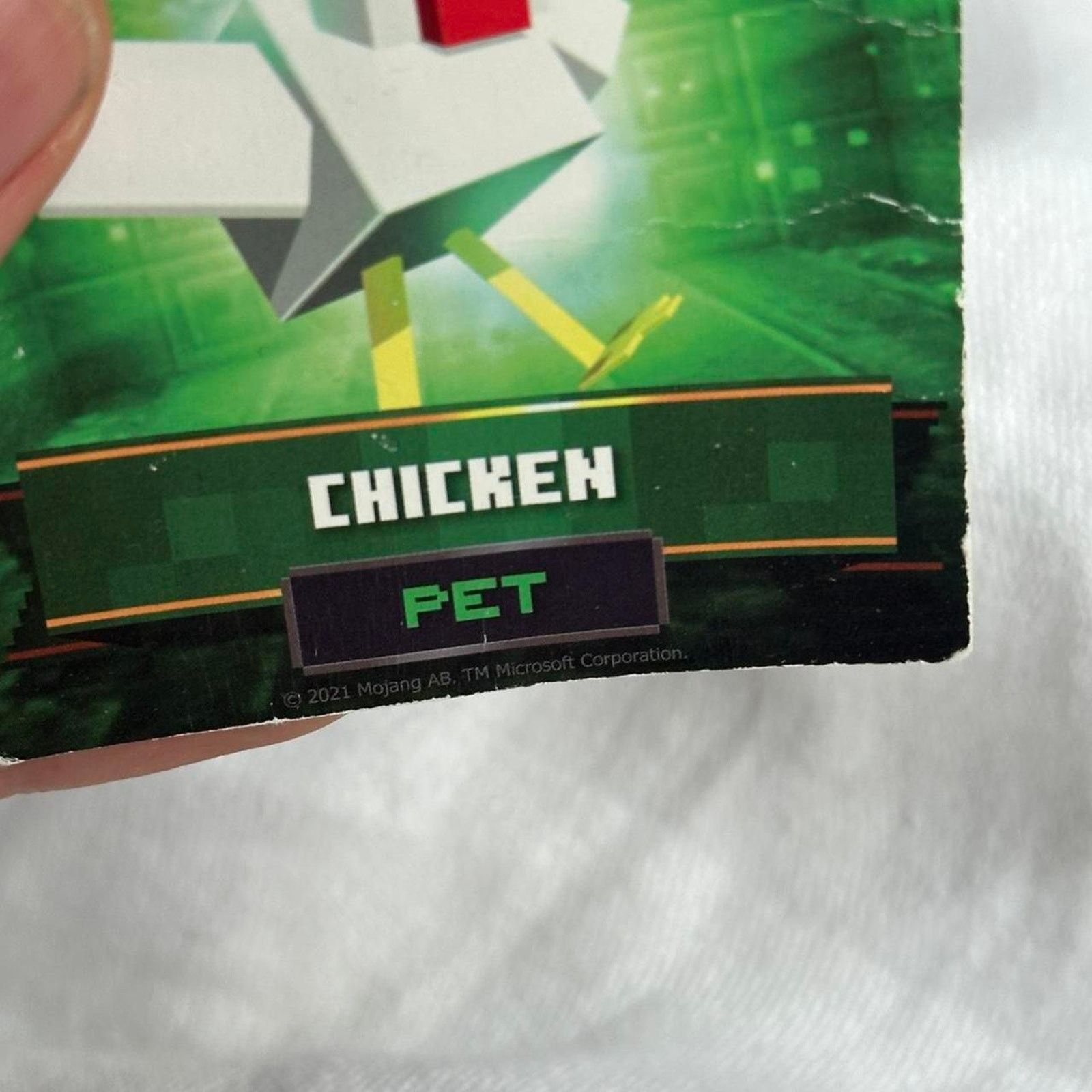 Other XBox Minecraft Dungeons Arcade Trading Card Chicken Jockey Size ONE SIZE - 2 Thumbnail