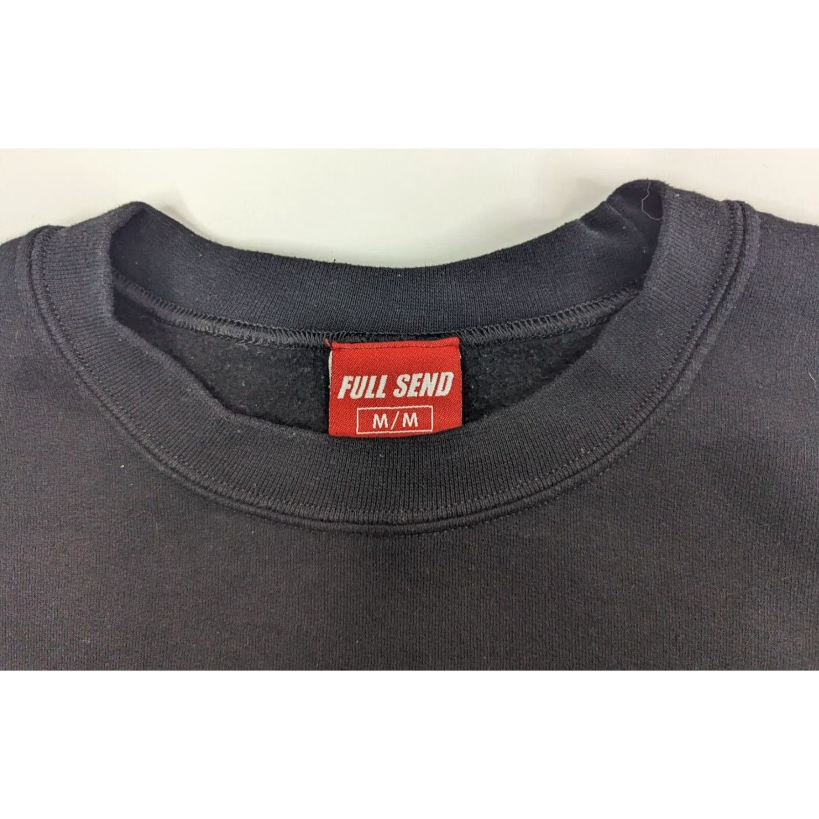 Vintage Nelk Boys Full Send Scorpion Sweatshirt Men's M Long Sleeve Crew Neck Black Size US M / EU 48-50 / 2 - 7 Thumbnail