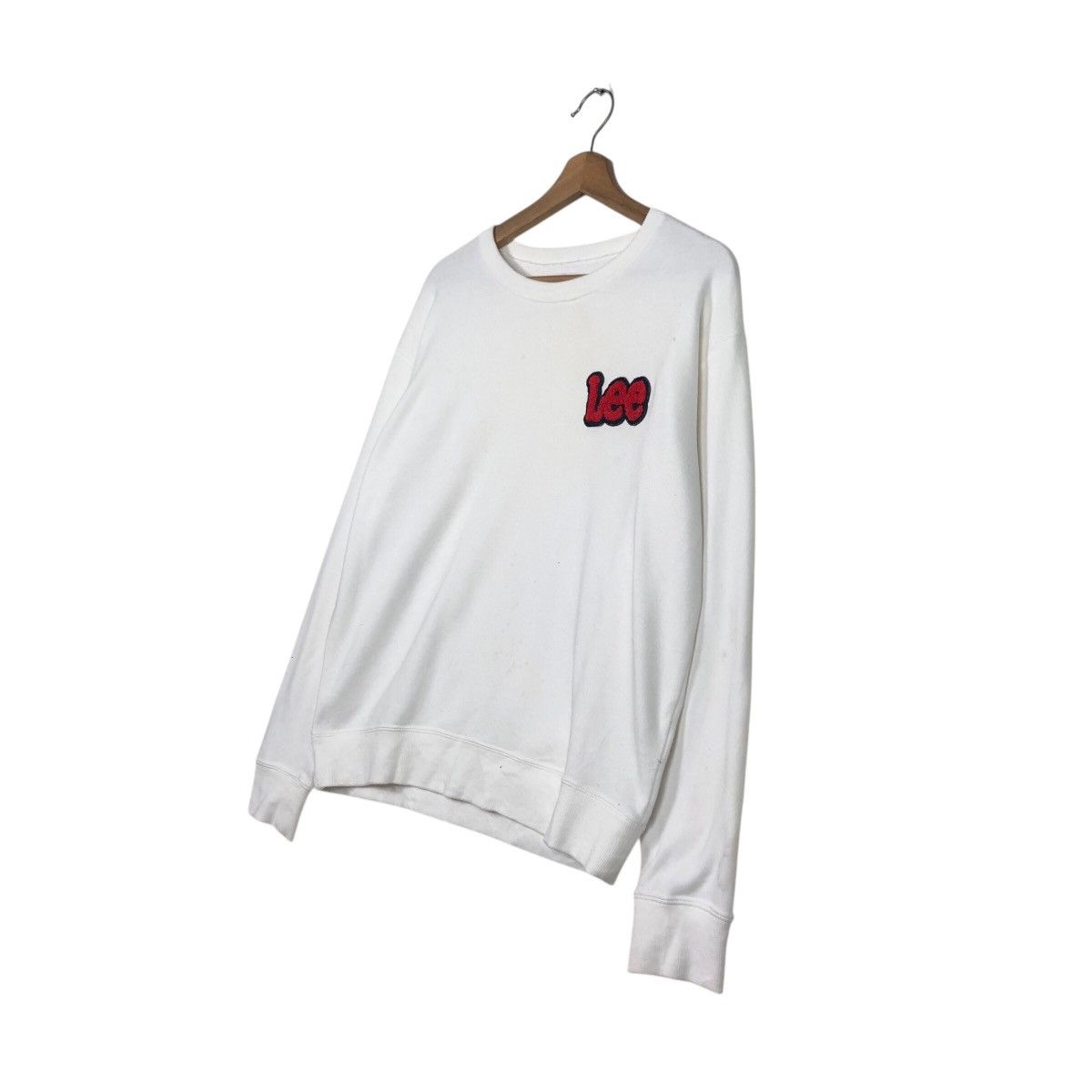 Japanese Brand 📌Vintage Sweatshirt Crewneck Lee Union Made Big Logo Size US L / EU 52-54 / 3 - 3 Thumbnail