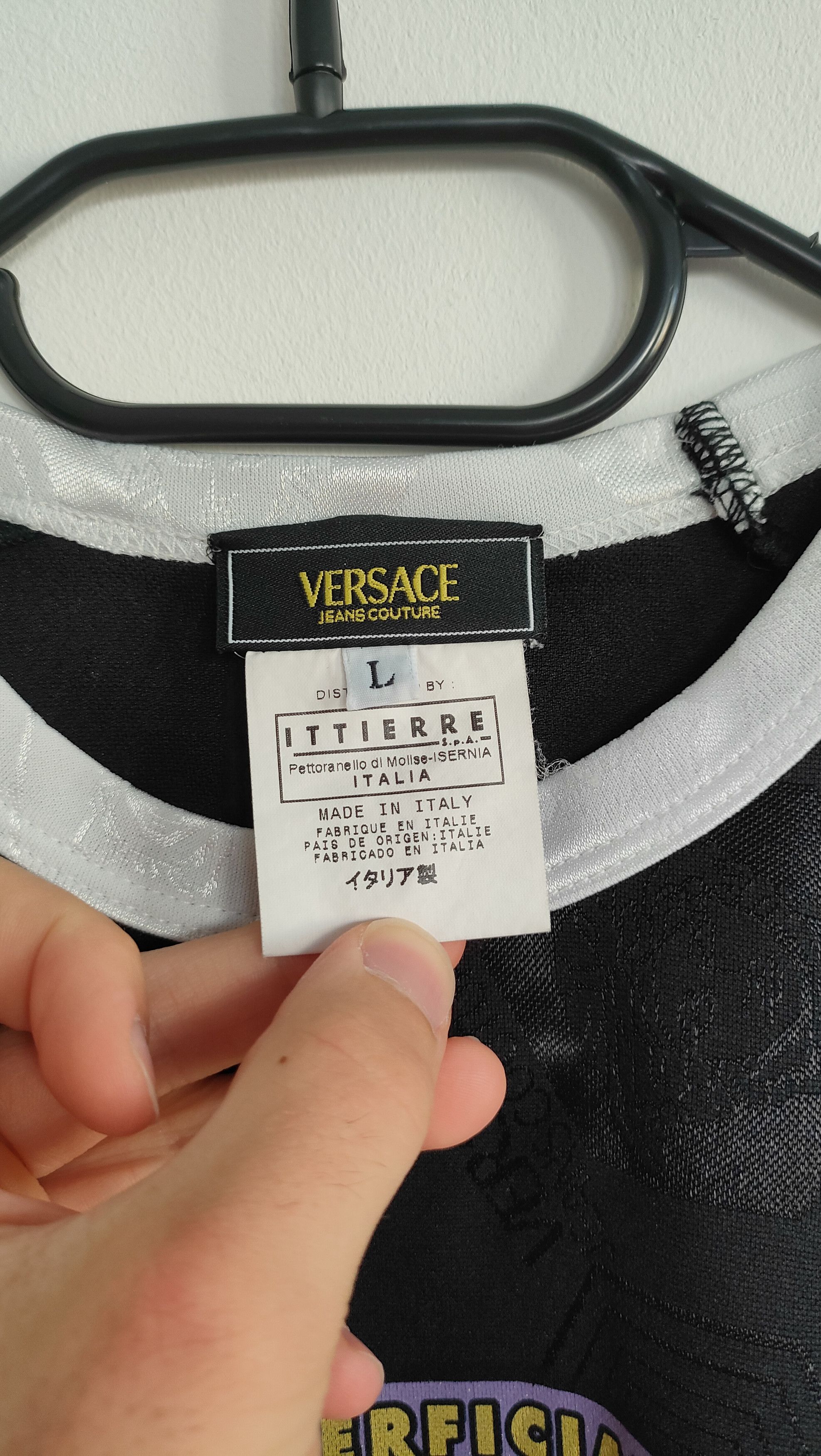 Versace vintage Versace Jeans Couture jersey Size US S / EU 44-46 / 1 - 7 Thumbnail