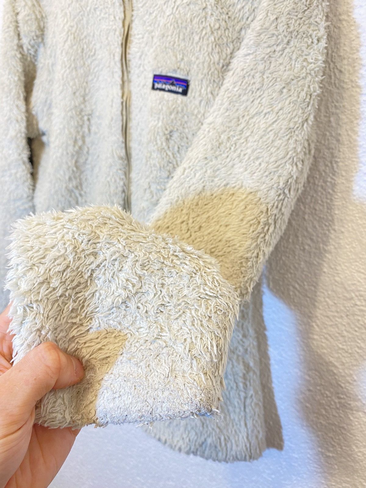 Patagonia Vintage Patagonia women’s synchilla fleece jacket white M Size M / US 6-8 / IT 42-44 - 4 Thumbnail