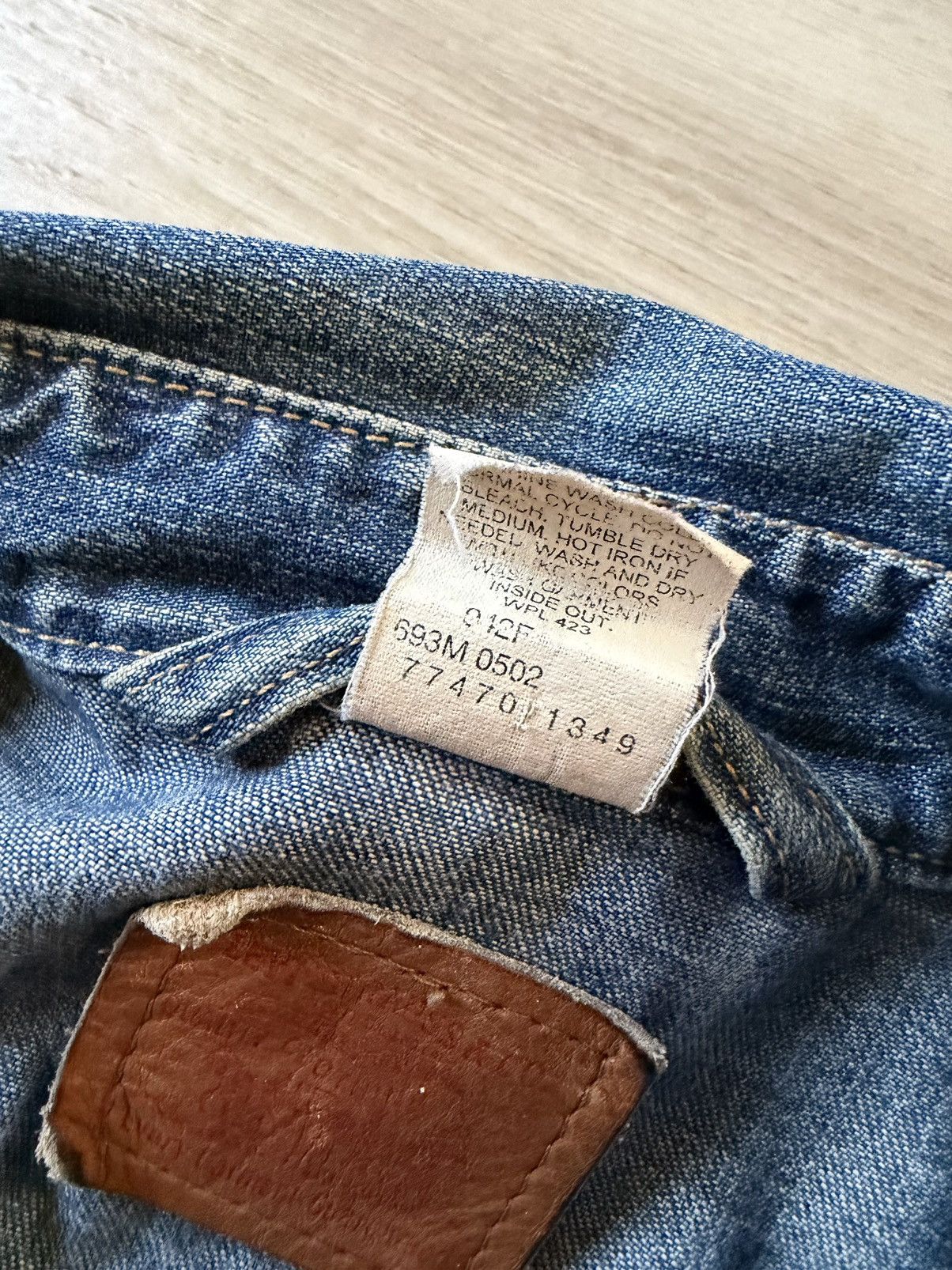 Levi's Vintage Levis Denim Trucker Jacket Sz Small Made In USA Size S / US 4 / IT 40 - 7 Thumbnail