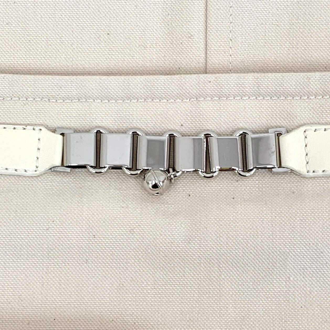 Hermes Hermes 22 Model Beige Cotton Casual Skirt K26WX Size 24" / US 00 / IT 34 - 6 Thumbnail