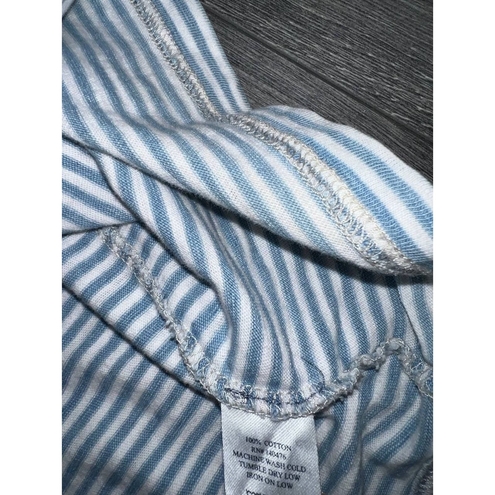 Faherty Faherty Short Sleeve Indigo Pocket Tee XXL blue A003248 Size US XXL / EU 58 / 5 - 7 Thumbnail