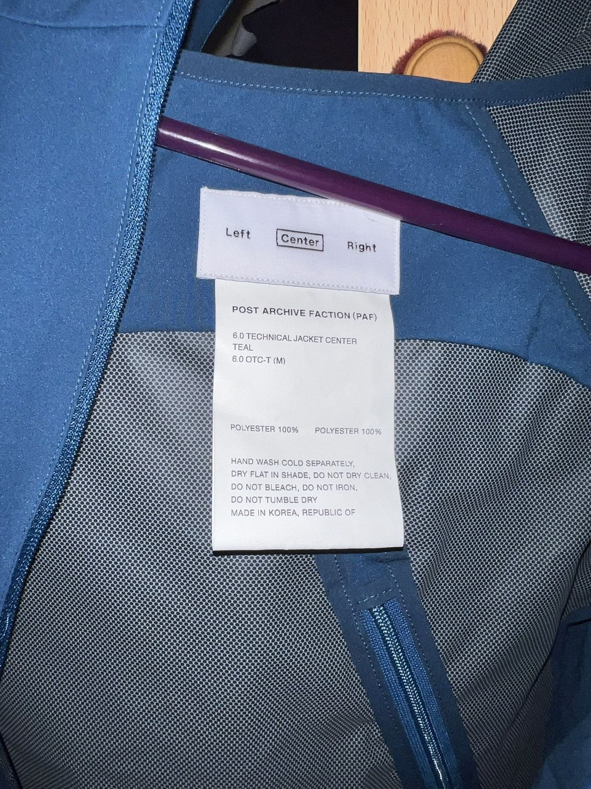 POST ARCHIVE FACTION (PAF) PAF 6.0 Technical Right Jacket Size US M / EU 48-50 / 2 - 7 Thumbnail