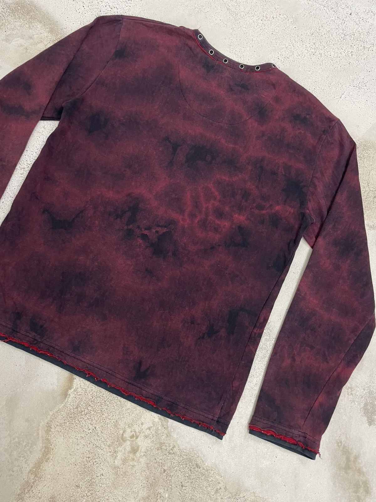 Affliction Bernings Sho Affliction Layer Y2K Gothic Bleach Effect Tee Size US L / EU 52-54 / 3 - 16 Thumbnail
