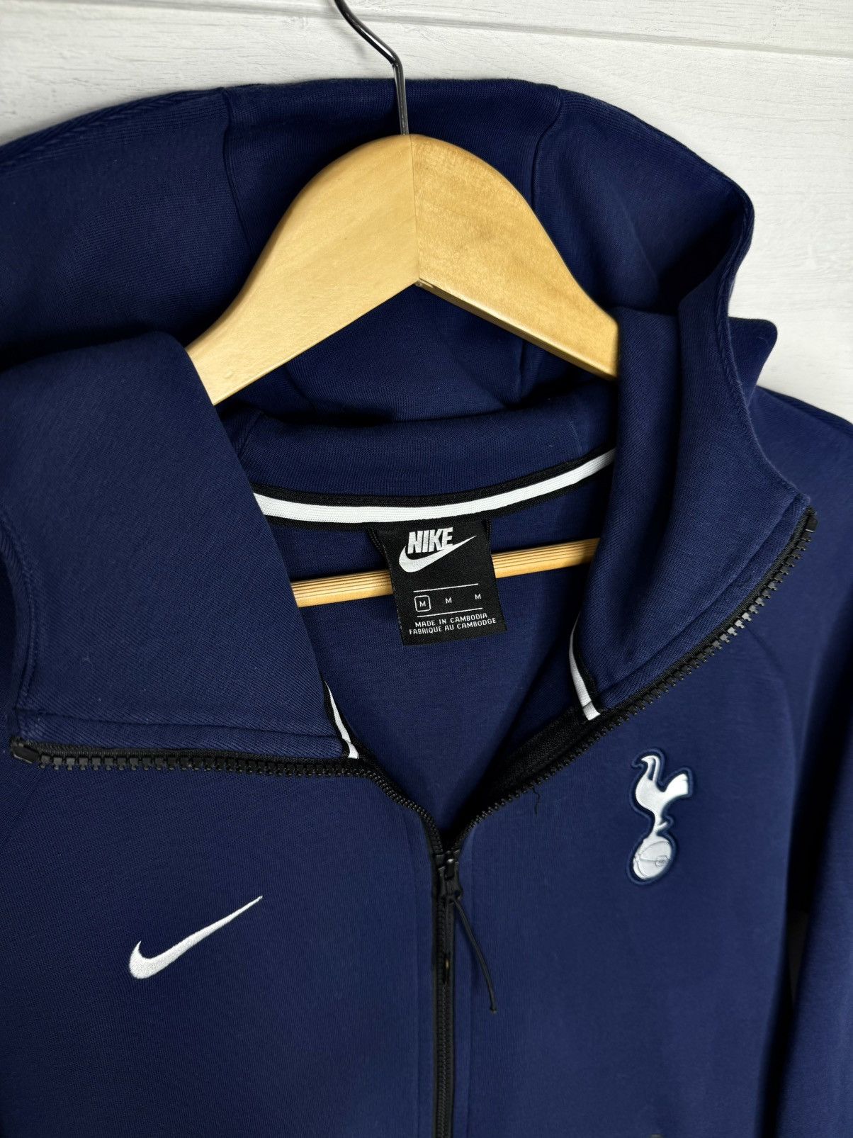 Nike Nike Tech Fleece Tottenham Hotspur Full Zip Hoodie Drill Y2K Size US M / EU 48-50 / 2 - 3 Thumbnail