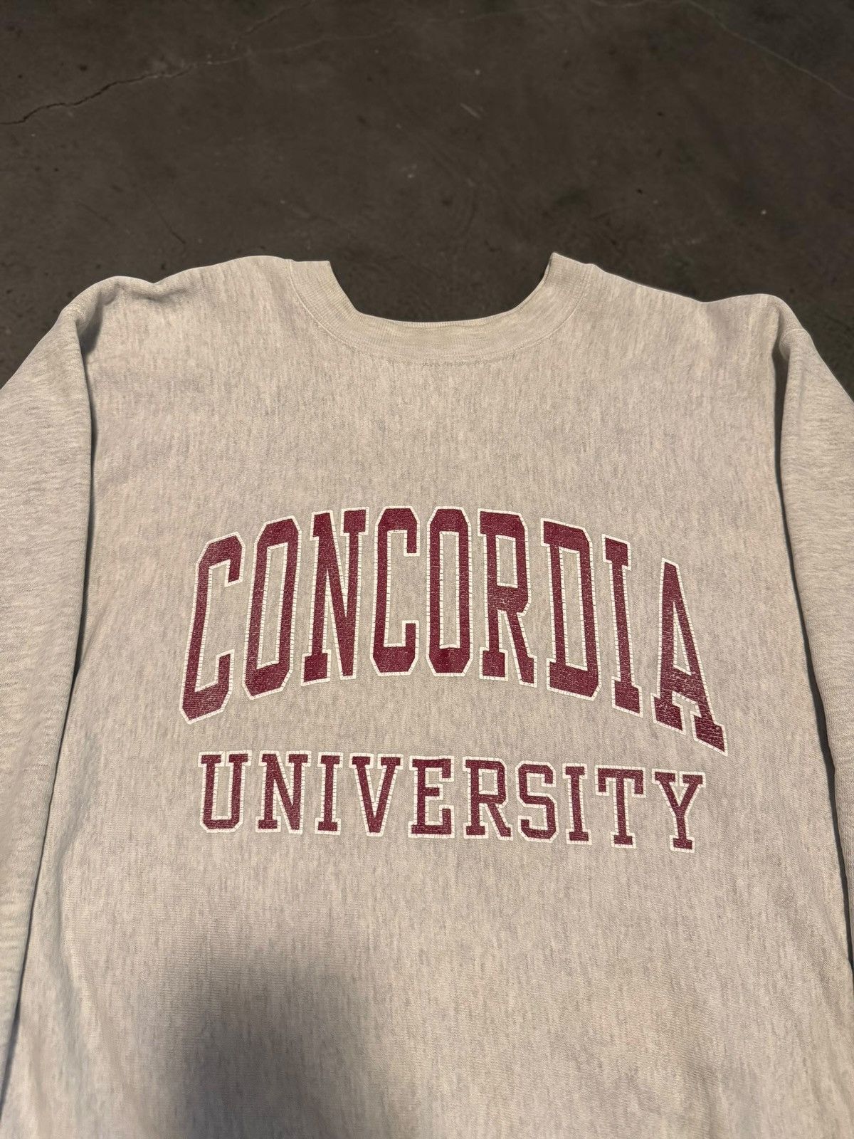 Champion Vintage Champion Collegial Concordia University Sweatshirt Size US XL / EU 56 / 4 - 2 Thumbnail
